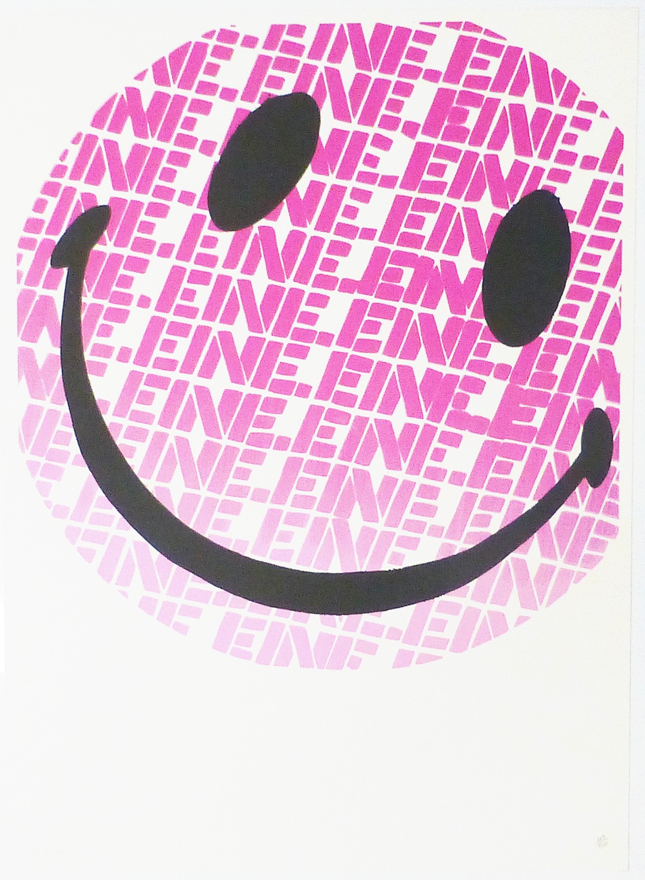 Ben Eine, Smiley Ben Eine, Smiley