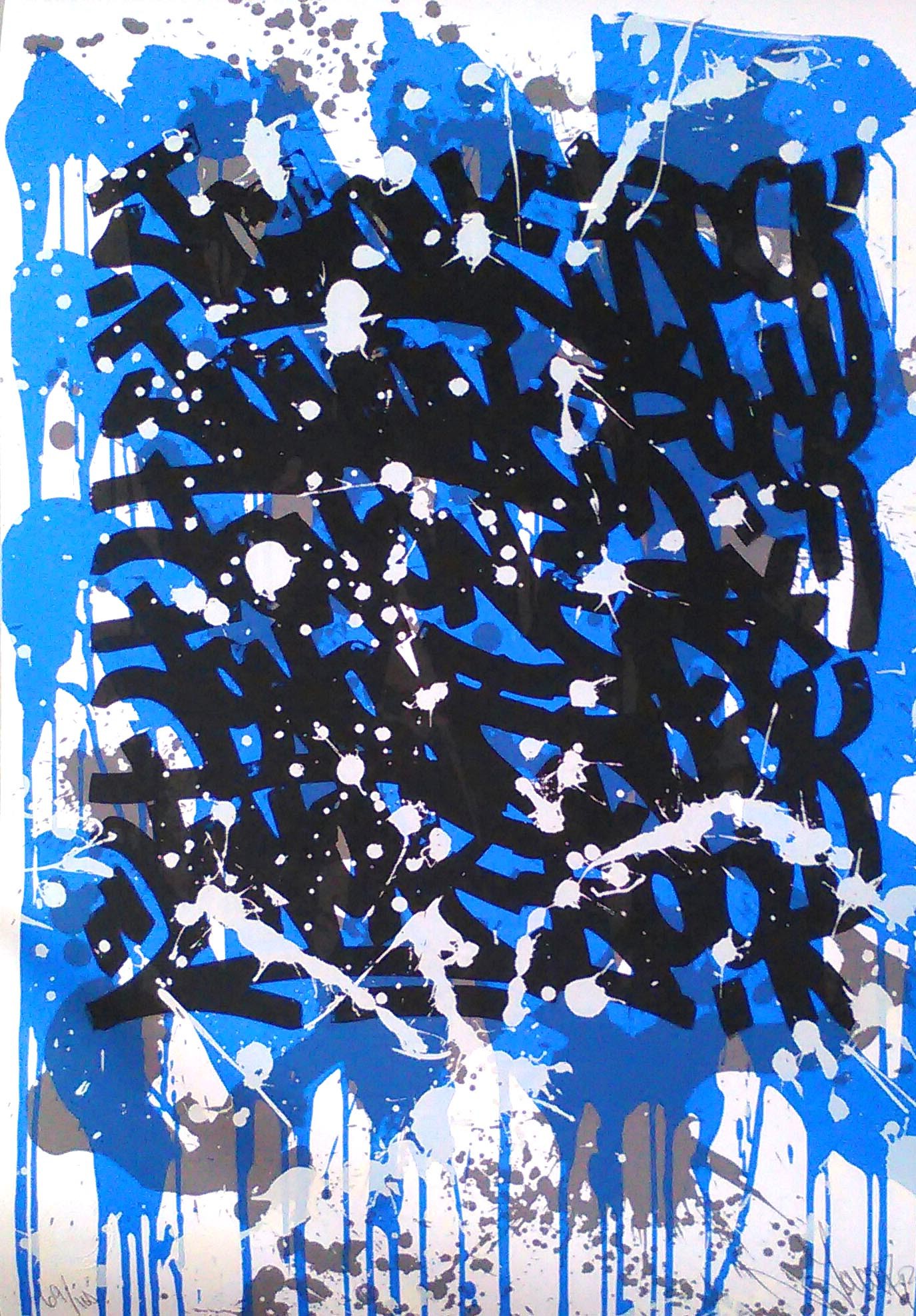 JonOne, Deep blue JonOne, Deep blue