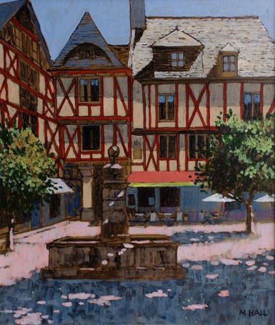 Mike Hall, Shaded Square, Brittany Mike Hall, Shaded Square, Brittany