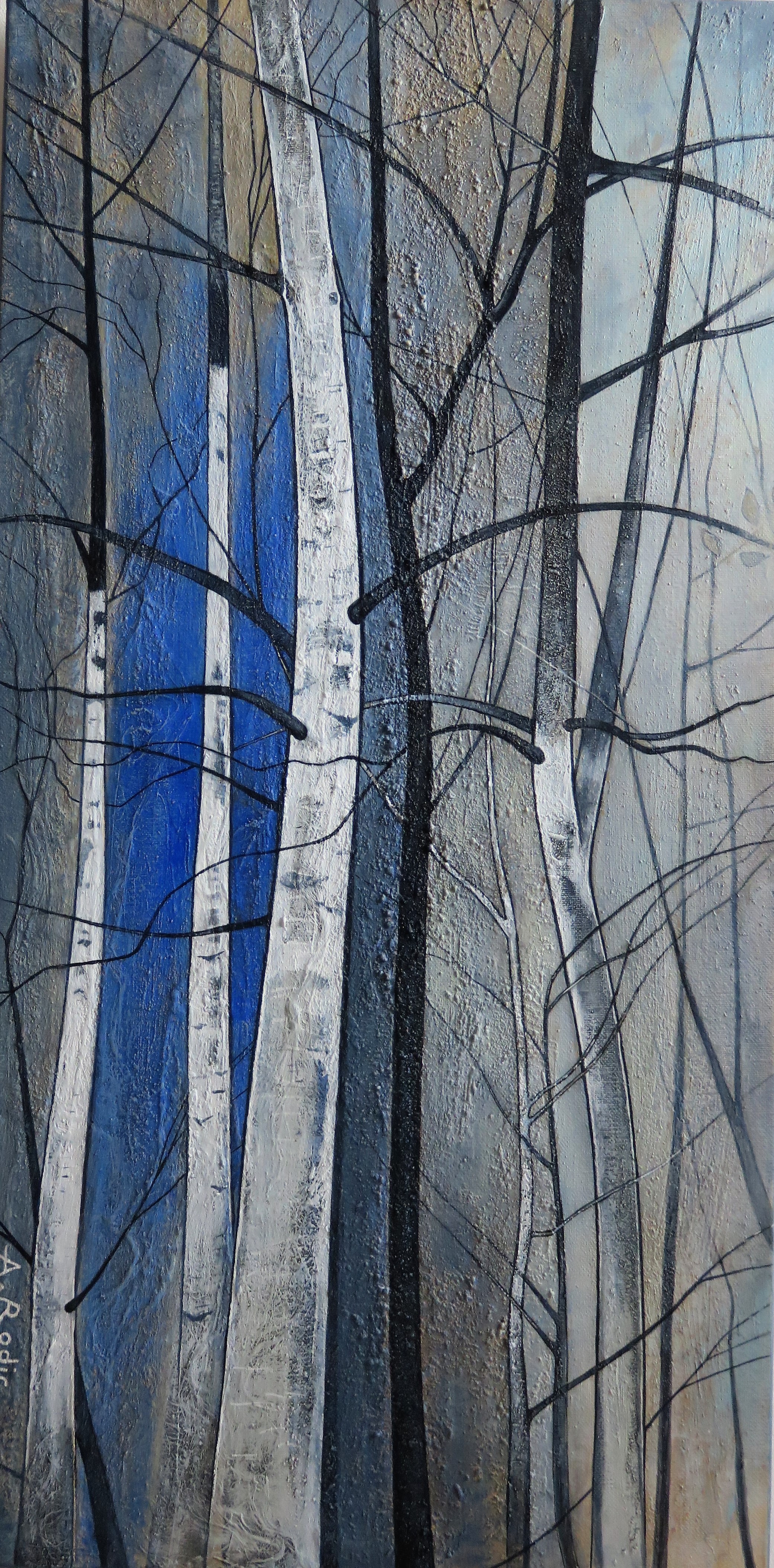 Anne-Marie Rodic, Arbre bleu Anne-Marie Rodic, Arbre bleu