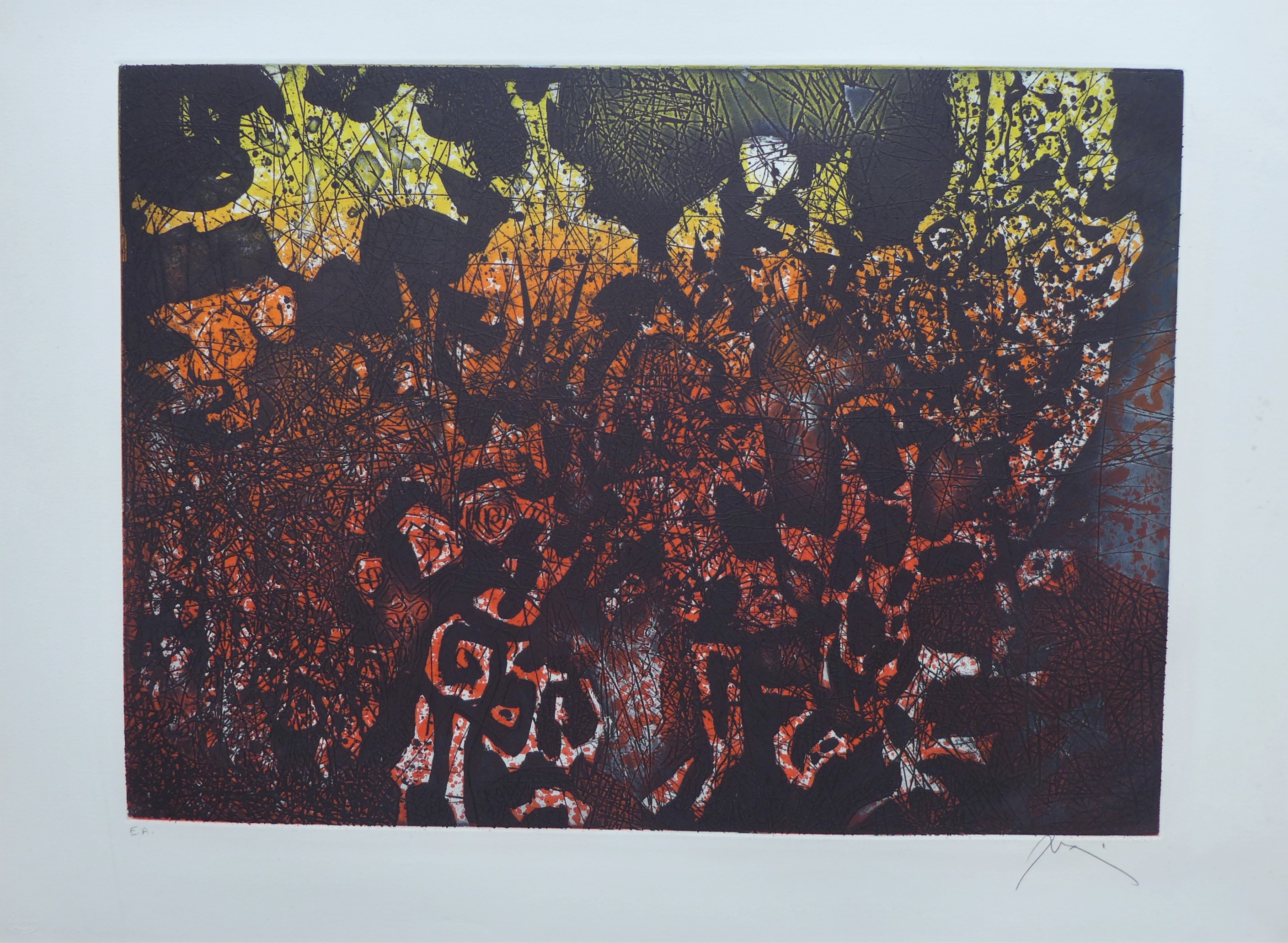 Mario Prassinos, Jardin couchant Mario Prassinos, Jardin couchant