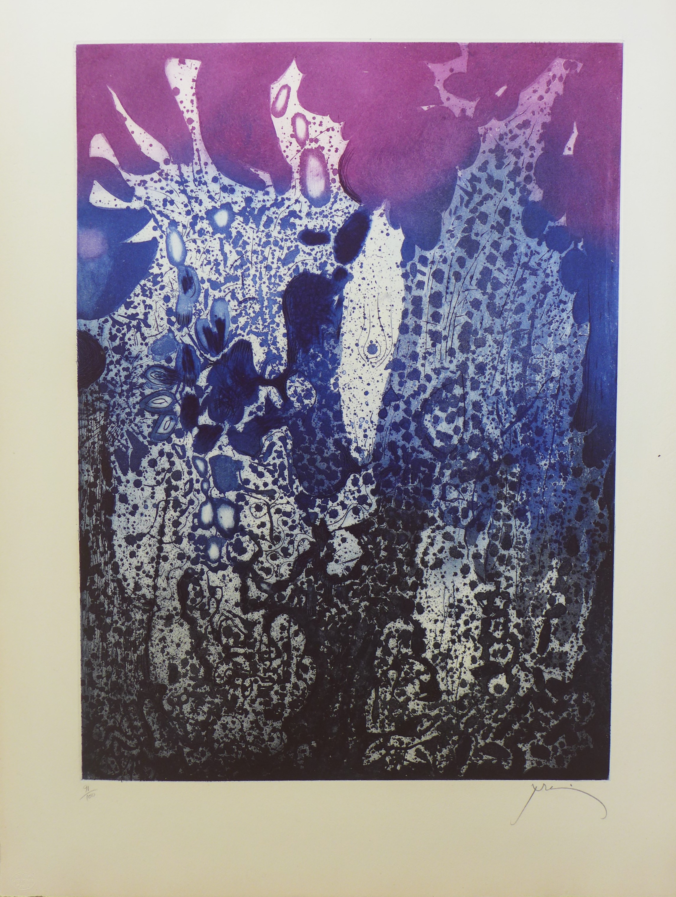 Mario Prassinos, Jardin la nuit Mario Prassinos, Jardin la nuit