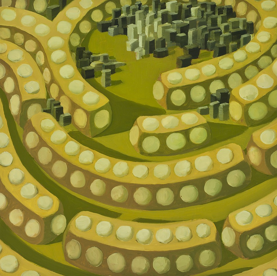Judith Berry, Small Yellow City Judith Berry, Small Yellow City