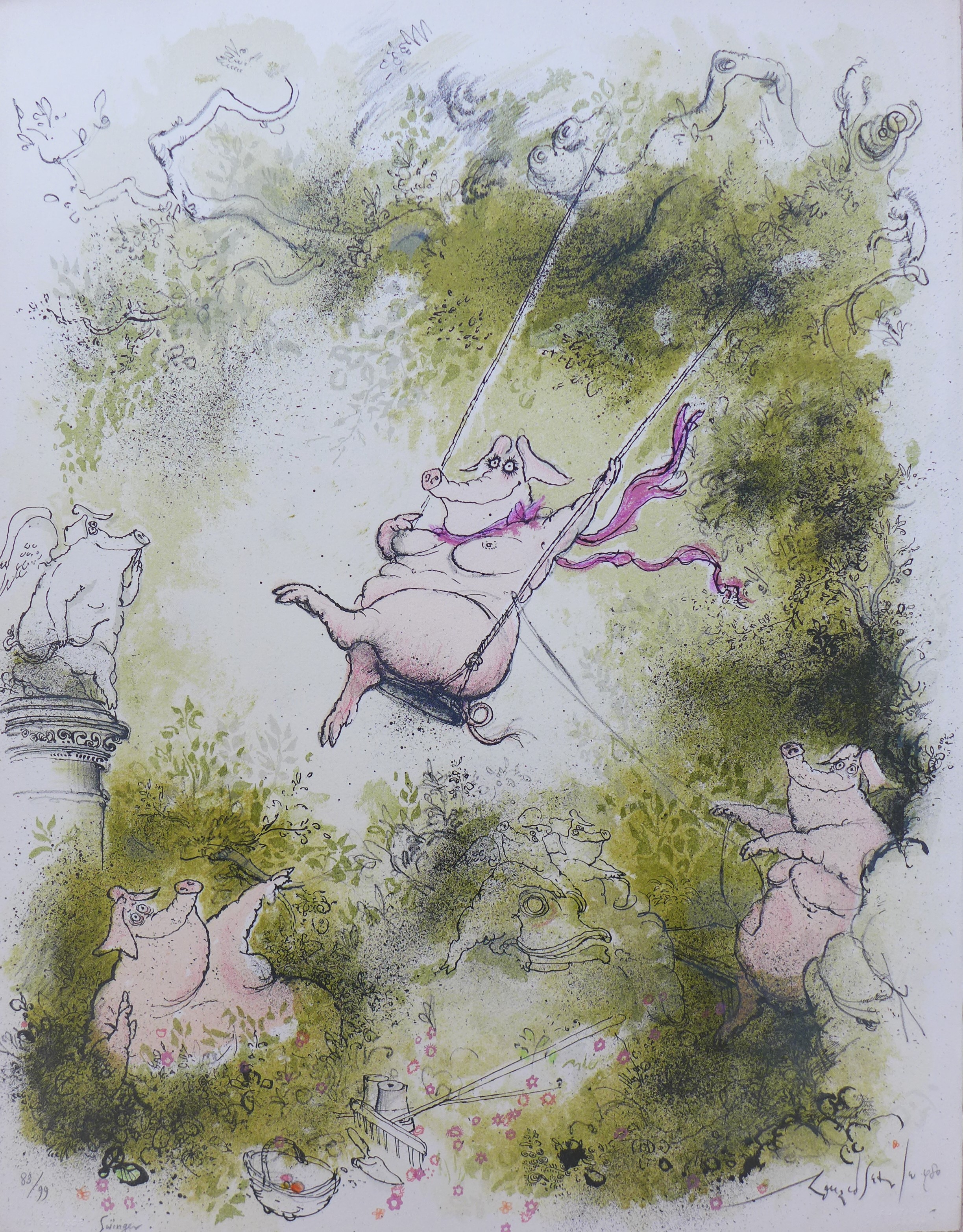 Ronald Searle, Swinger Ronald Searle, Swinger