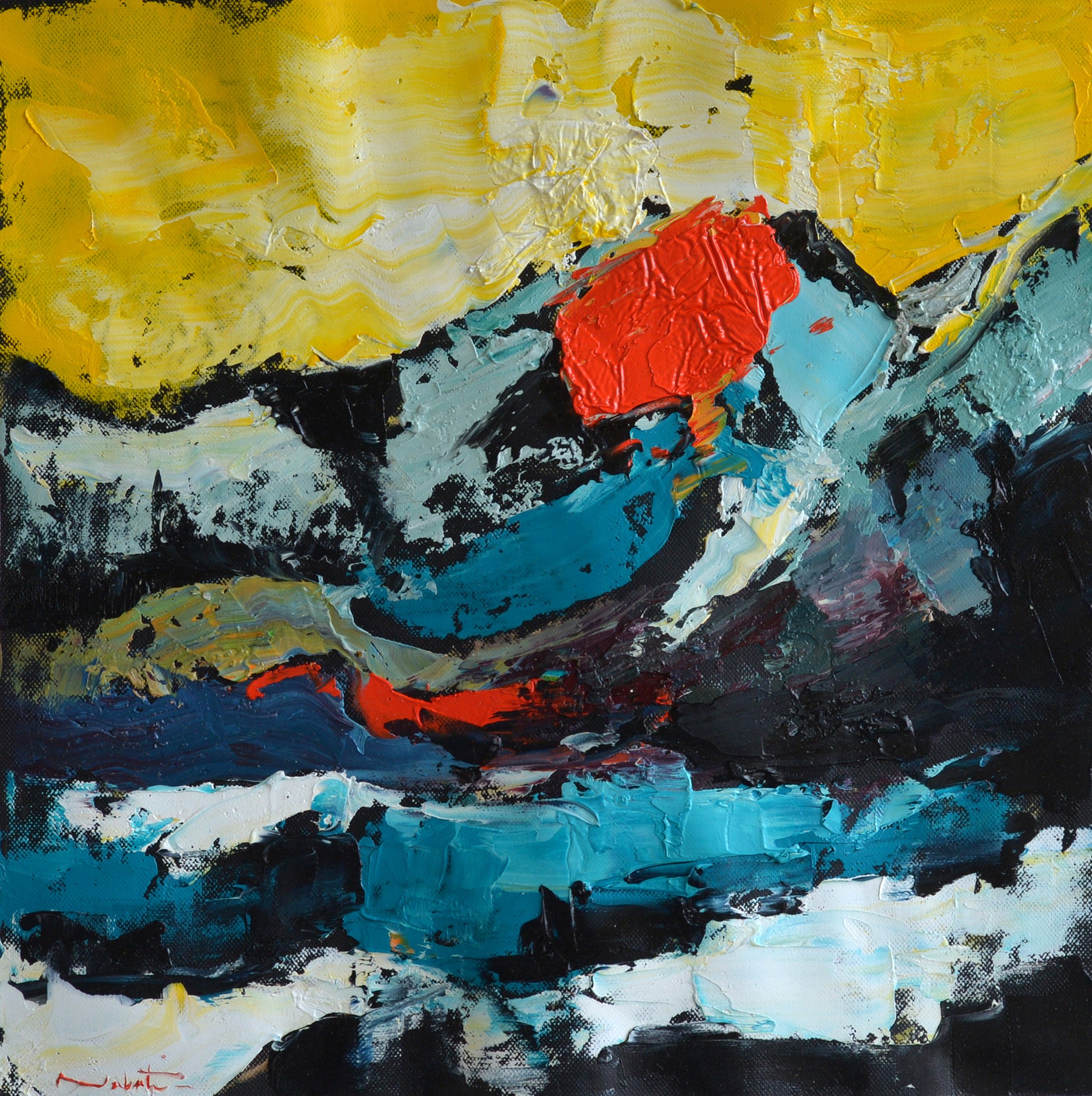 Shahram Nabati, Composition 13 Shahram Nabati, Composition 13