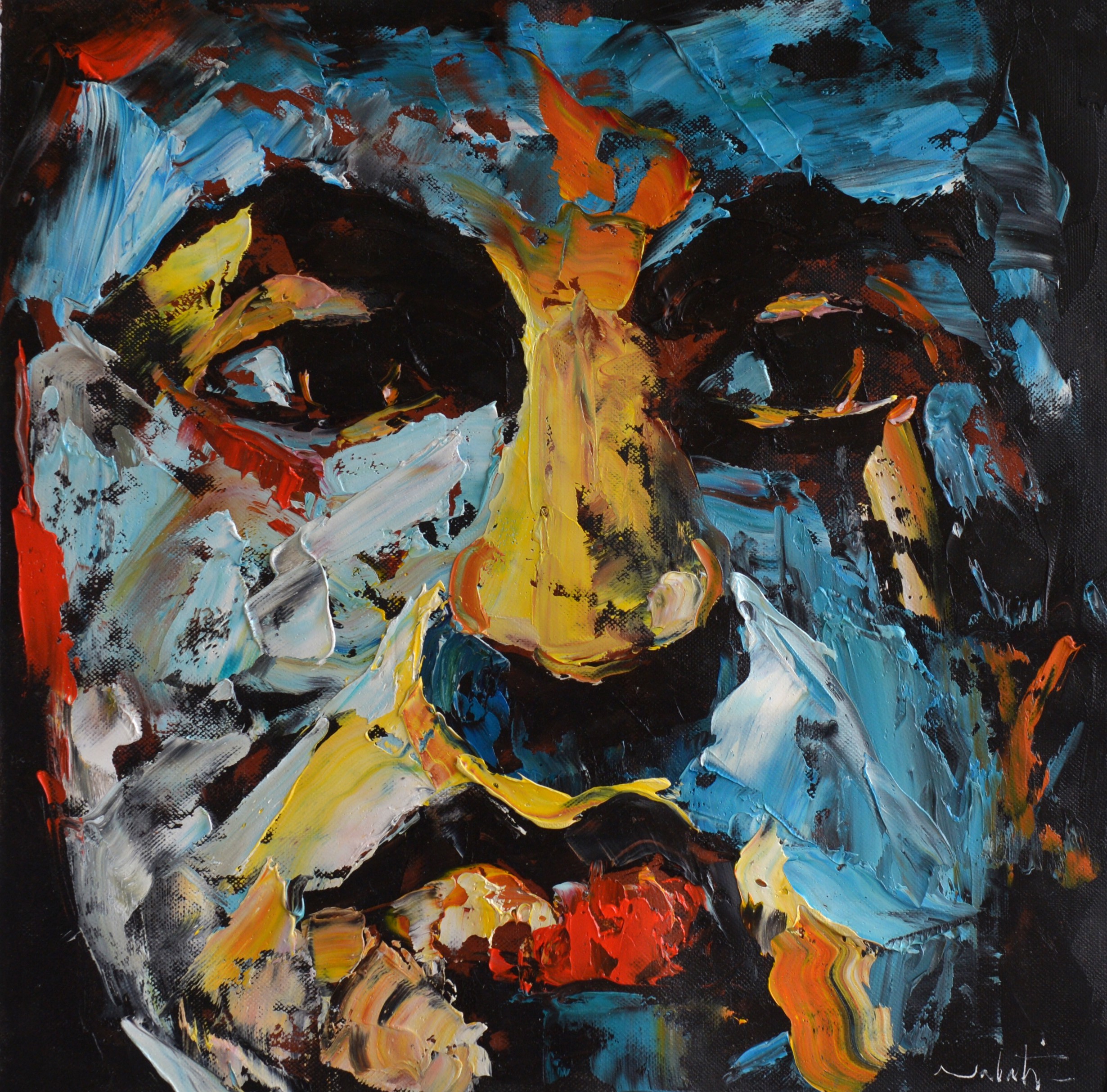 Portrait 16 by Shahram Nabati, 2015 | Painting | Artsper