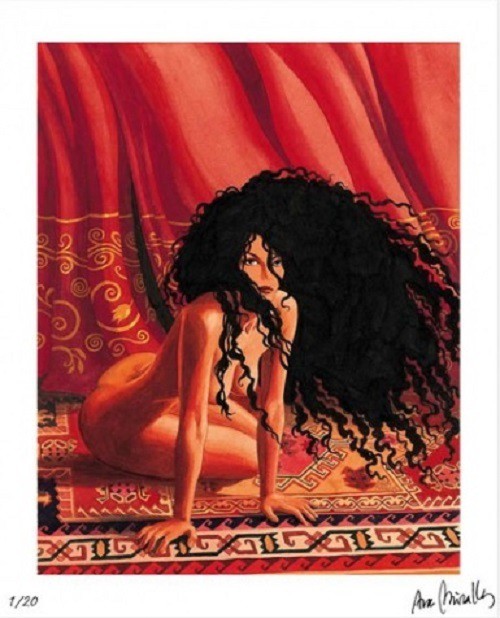 Ana Miralles, Rouge et noire est le désir Ana Miralles, Rouge et noire est le désir