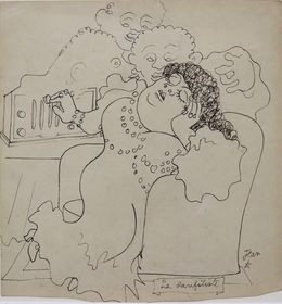 Zeichnungen, La Sanfiliste, Jean Cocteau