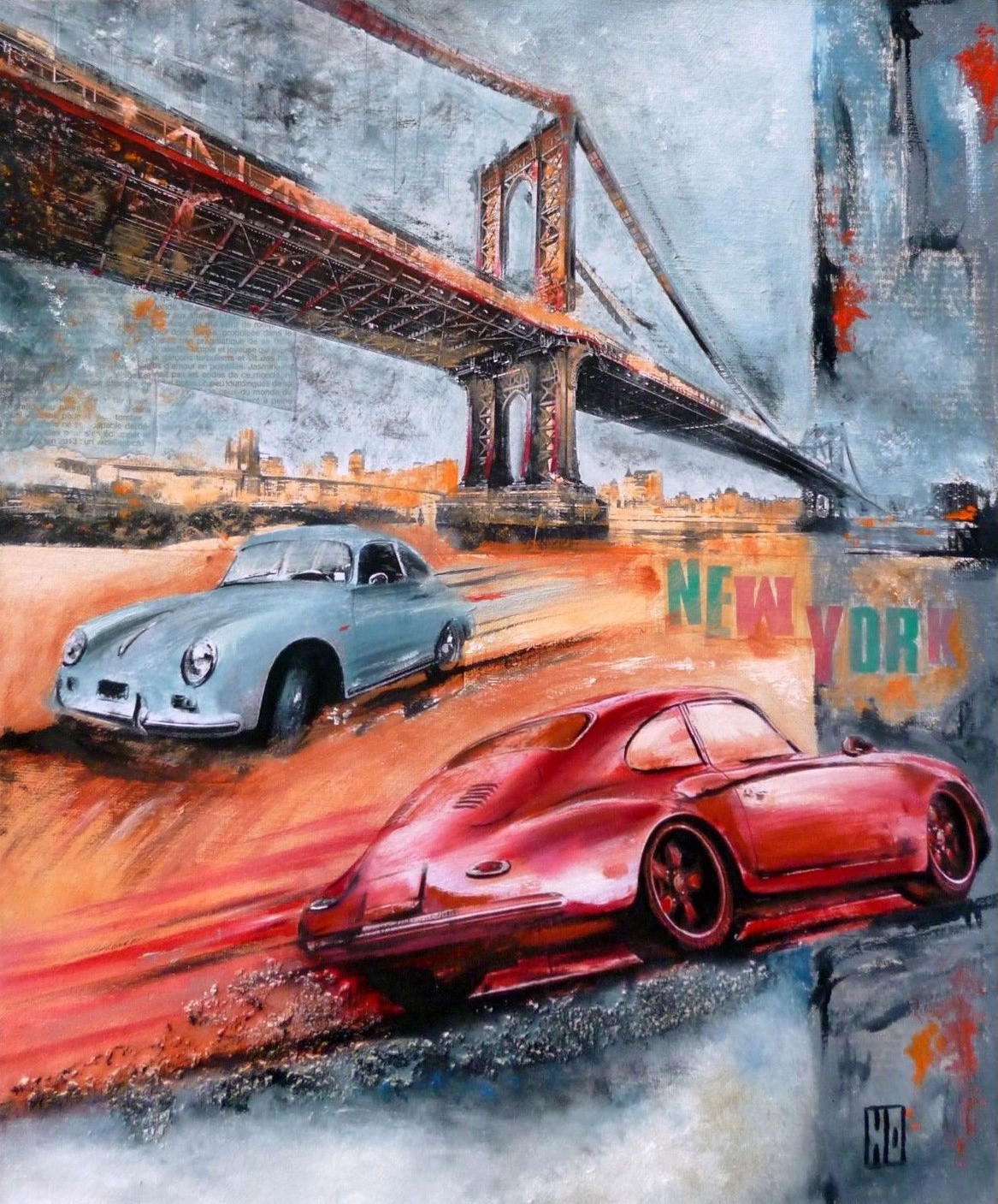 Hubert Ollivier, Cars in New-York Hubert Ollivier, Cars in New-York