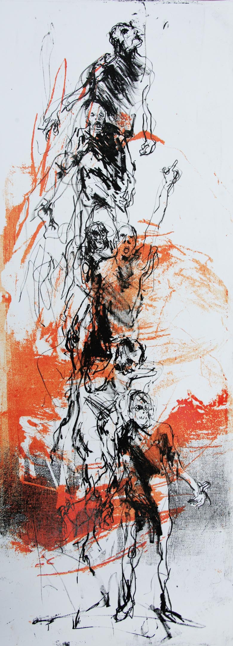 Christophe Hohler, Vanité 2, lithographie originale Christophe Hohler, Vanité 2, lithographie originale