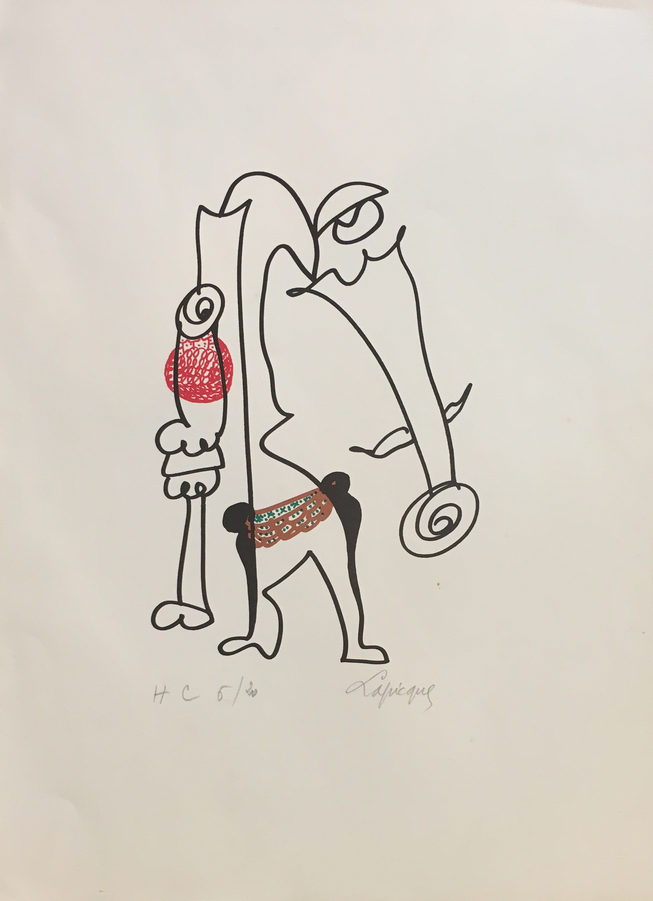 Charles Lapicque, Sans titre Charles Lapicque, Sans titre