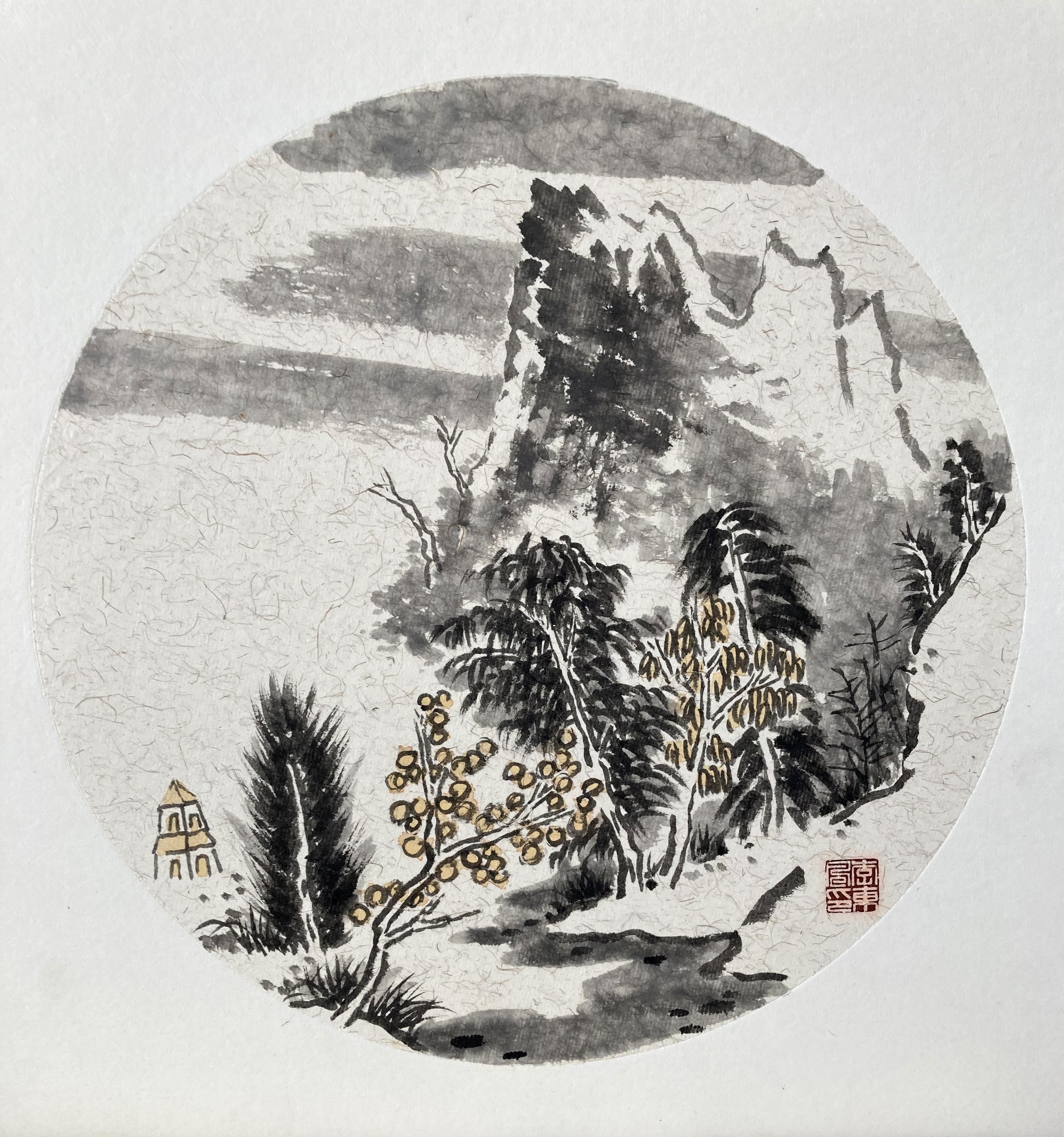 Li Dongfeng, Landscape sketch 14 Li Dongfeng, Landscape sketch 14