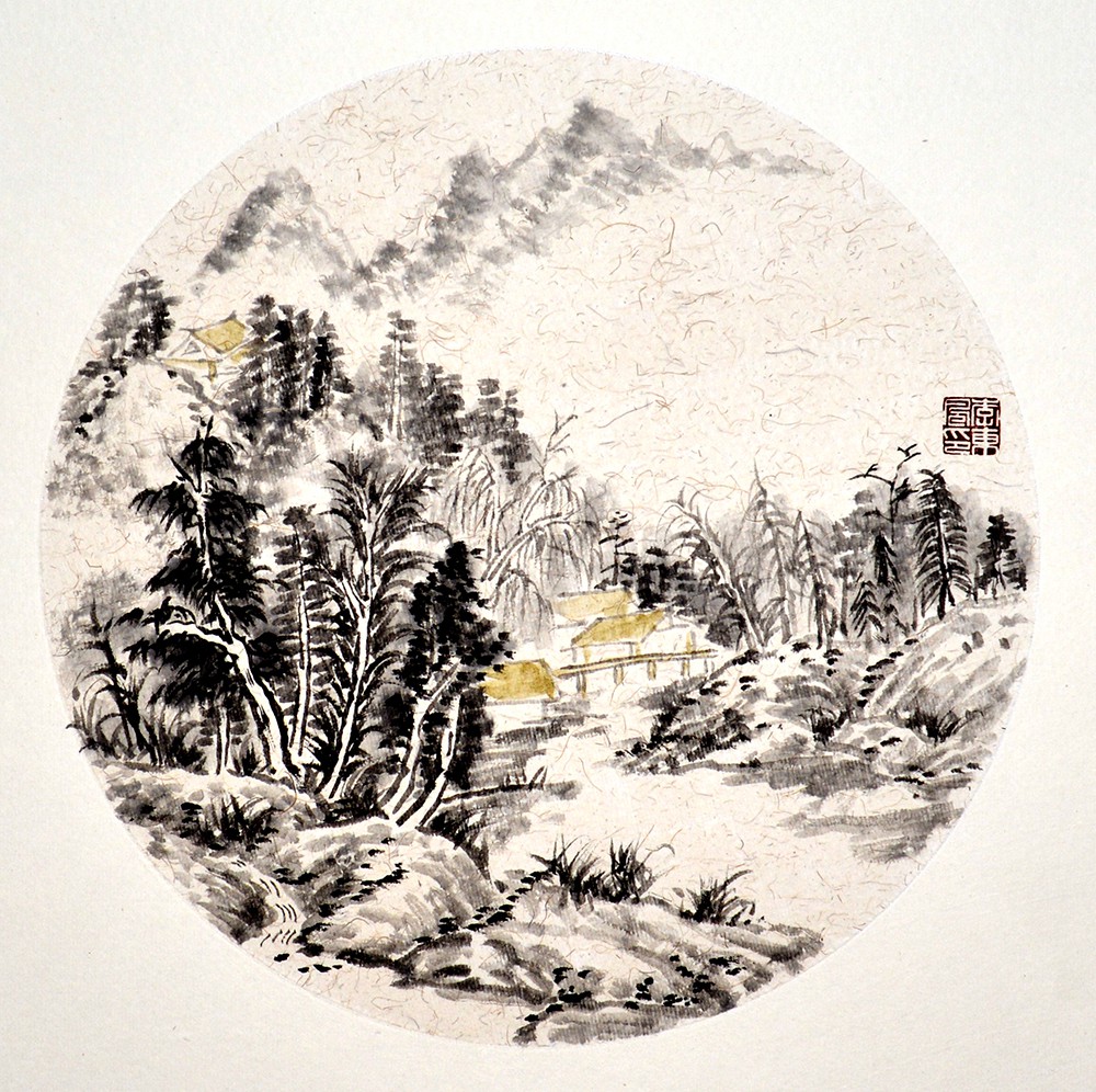 Li Dongfeng, Landscape sketch 20 Li Dongfeng, Landscape sketch 20