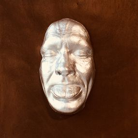 Sculpture, Silver Mask, Gregos