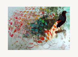 Print, Bird and blue, Francisco Nicolás