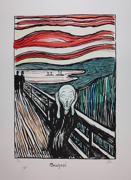 Édition, Le Cri / The Scream / Geschrei - 1895, Edvard Munch