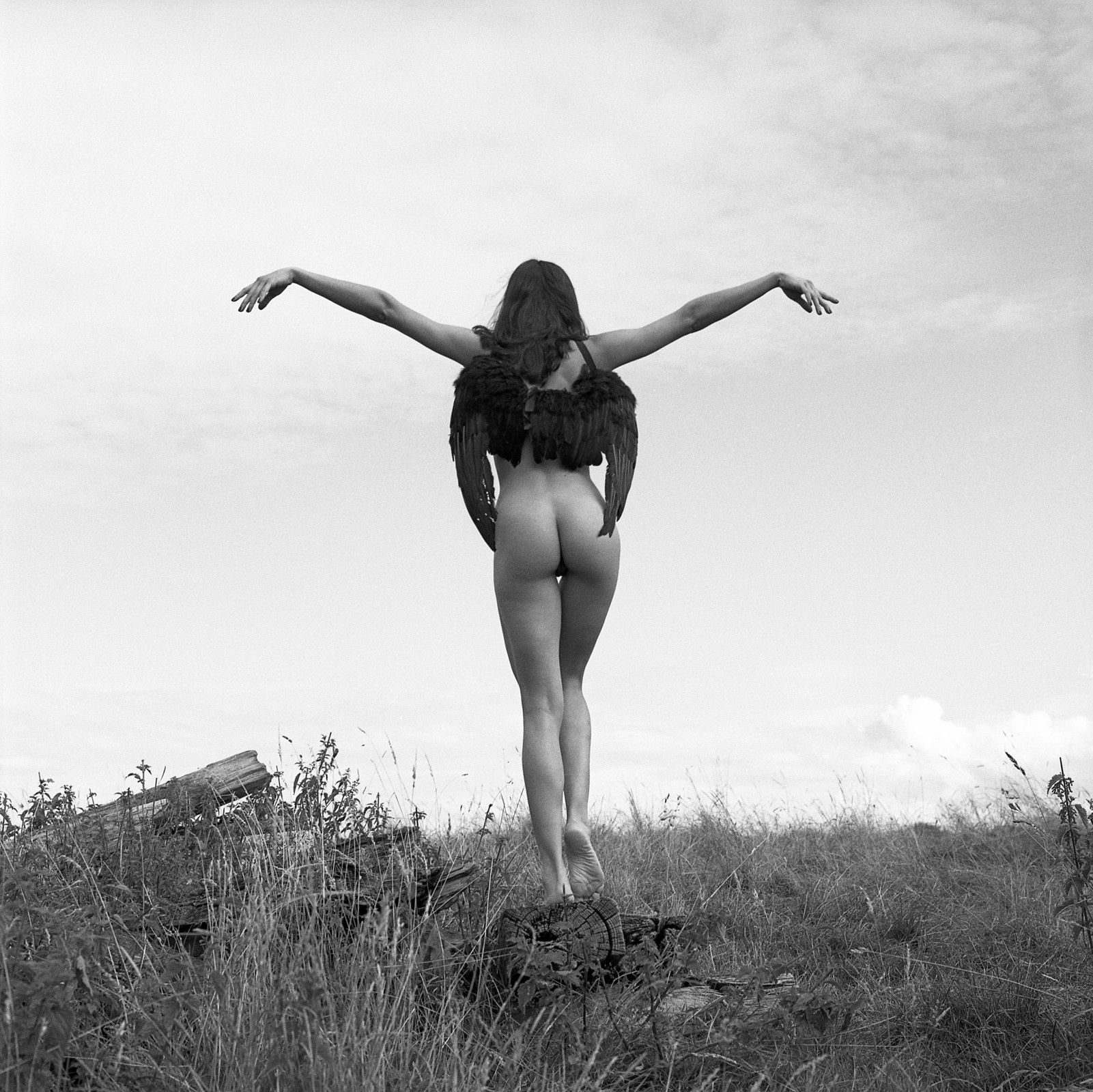 Bruno Fournier, Black Angel Standing Bruno Fournier, Black Angel Standing