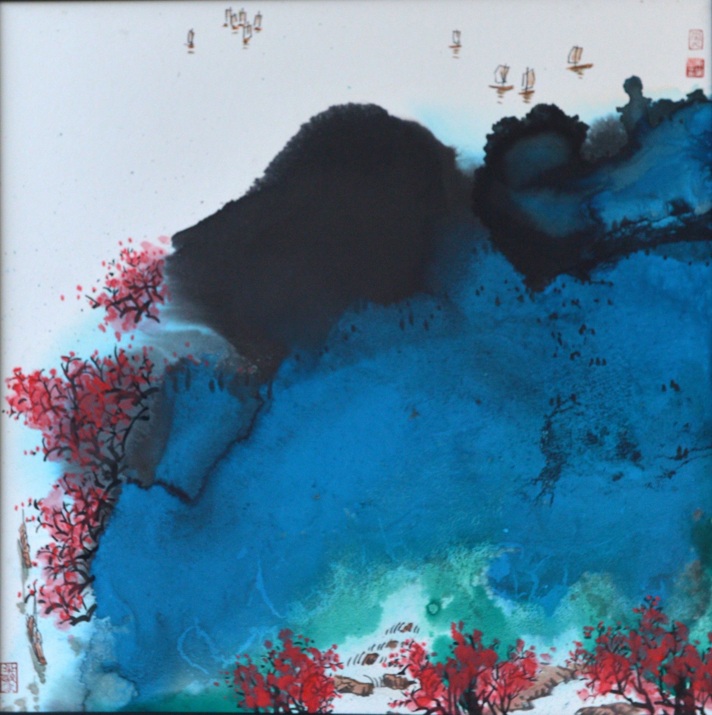 Li Dongfeng, Landscape sketch 67 Li Dongfeng, Landscape sketch 67