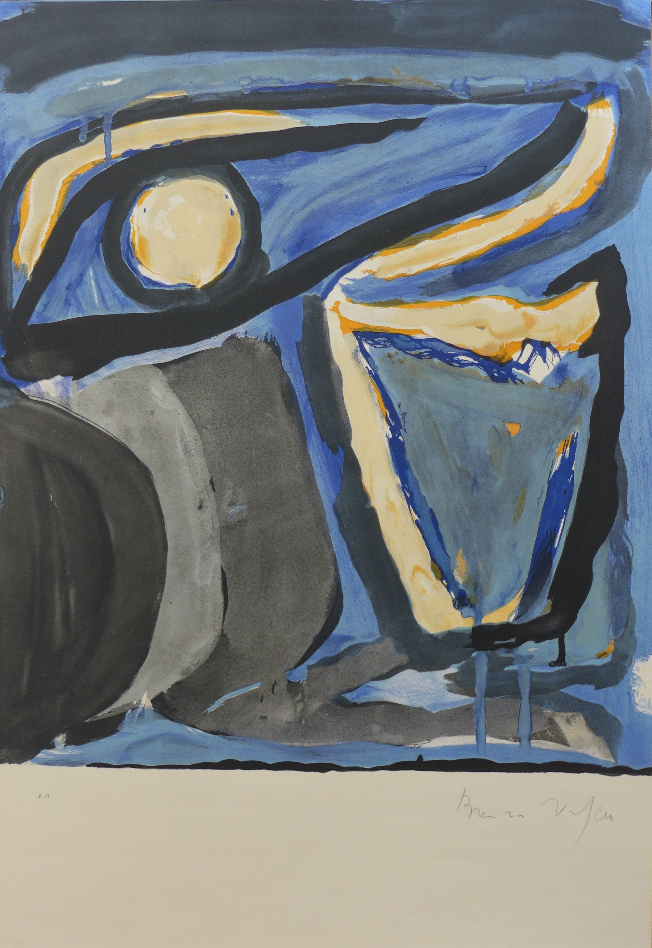 Bram van Velde, MP 065 Musée National d'Art Moderne Bram van Velde, MP 065 Musée National d'Art Moderne