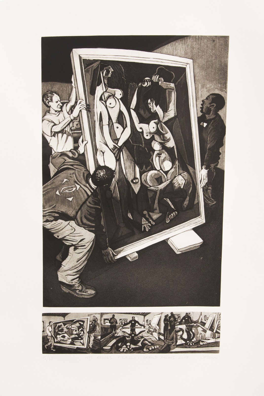 Pierre Collin, Nus rouges - Picasso Grand Palais Pierre Collin, Nus rouges - Picasso Grand Palais