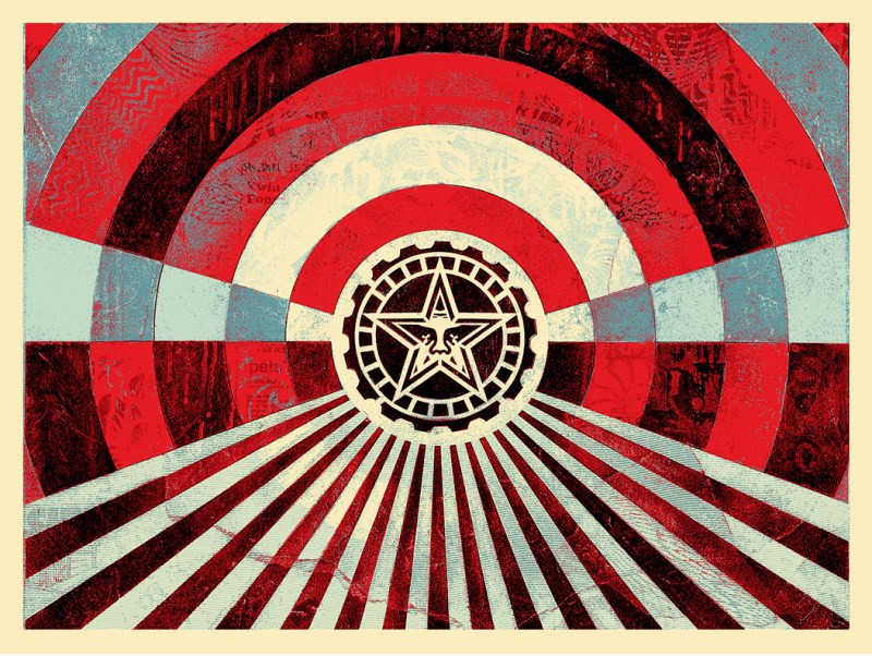 Shepard Fairey (Obey), Tunnel Vision (Standard Blue) Shepard Fairey (Obey), Tunnel Vision (Standard Blue)