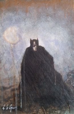 Painting, Batman, David Le Gouar