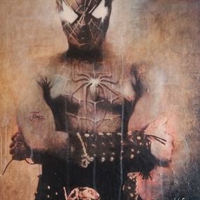 Gemälde, Spiderman, David Le Gouar