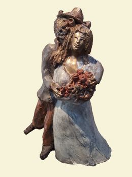 Skulpturen, Couple au bouquet, Raya Sorkine