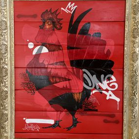 Gemälde, Poule ou coq, L'Insecte
