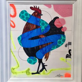 Gemälde, Funky Cops, L'Insecte