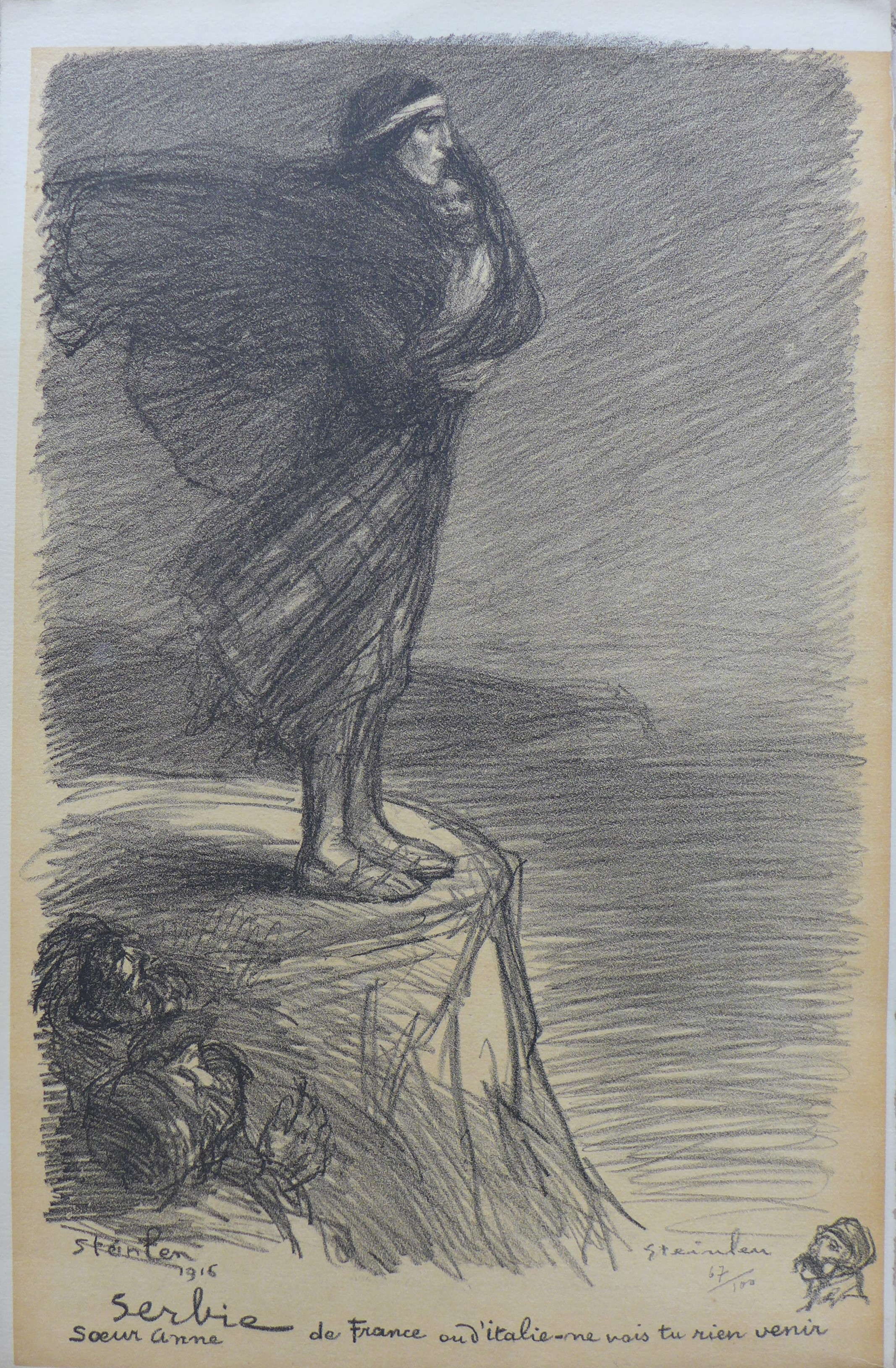 Théophile-Alexandre Steinlen, Serbie Théophile-Alexandre Steinlen, Serbie