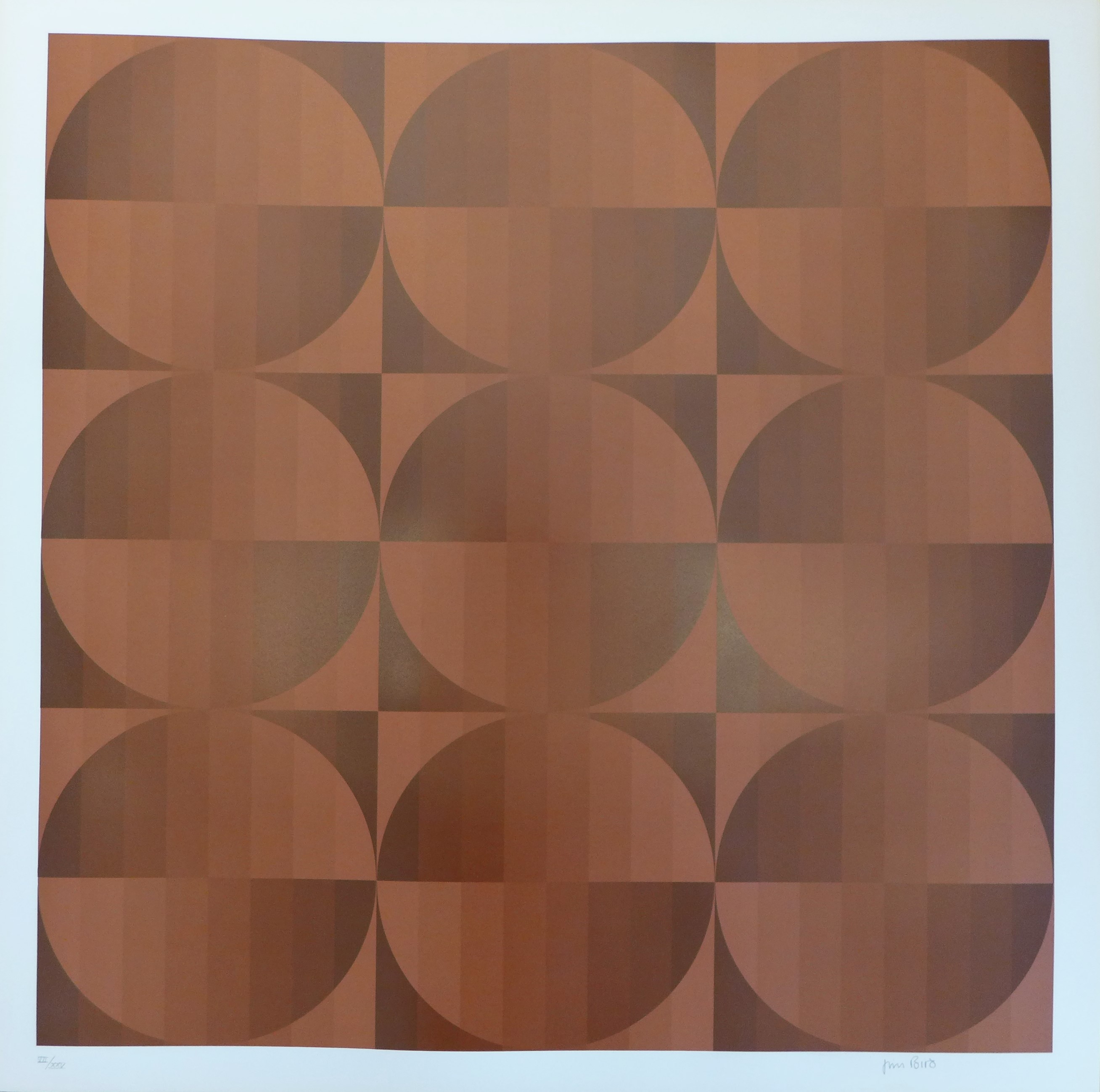 Jim Bird, Tribute to Vasarely 1 Jim Bird, Tribute to Vasarely 1