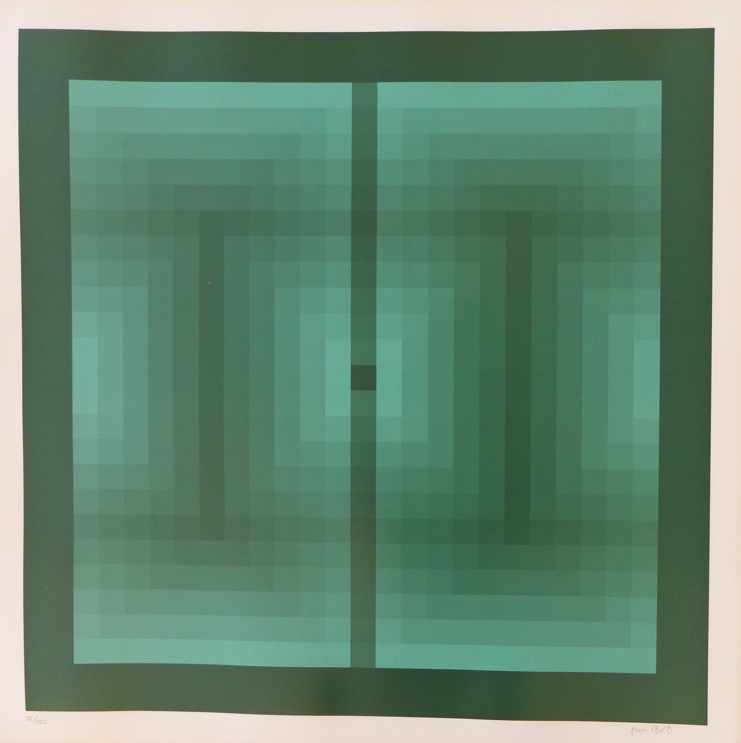 Jim Bird, Tribute to Vasarely 17 Jim Bird, Tribute to Vasarely 17