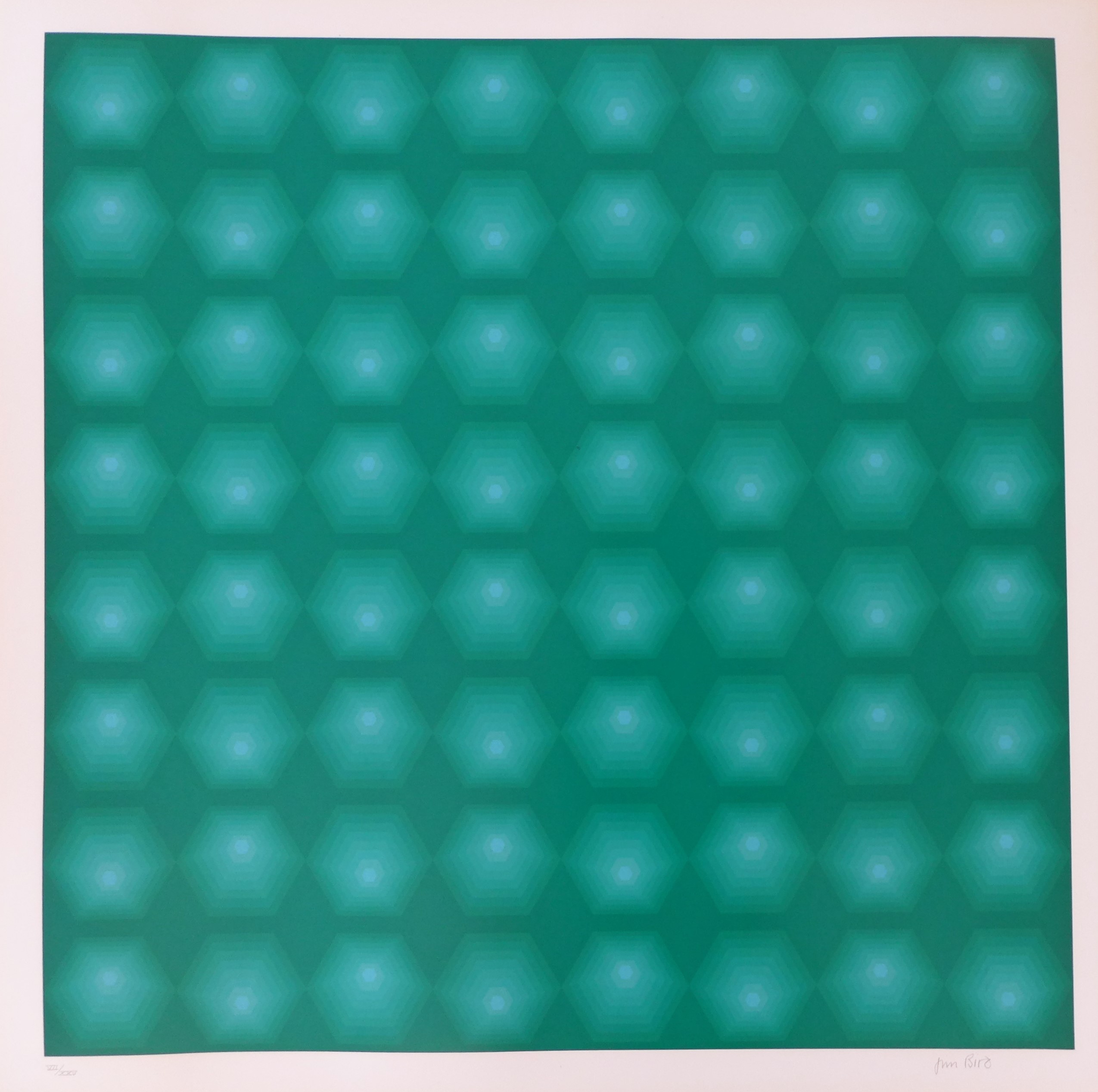 Jim Bird, Tribute to Vasarely 3 Jim Bird, Tribute to Vasarely 3