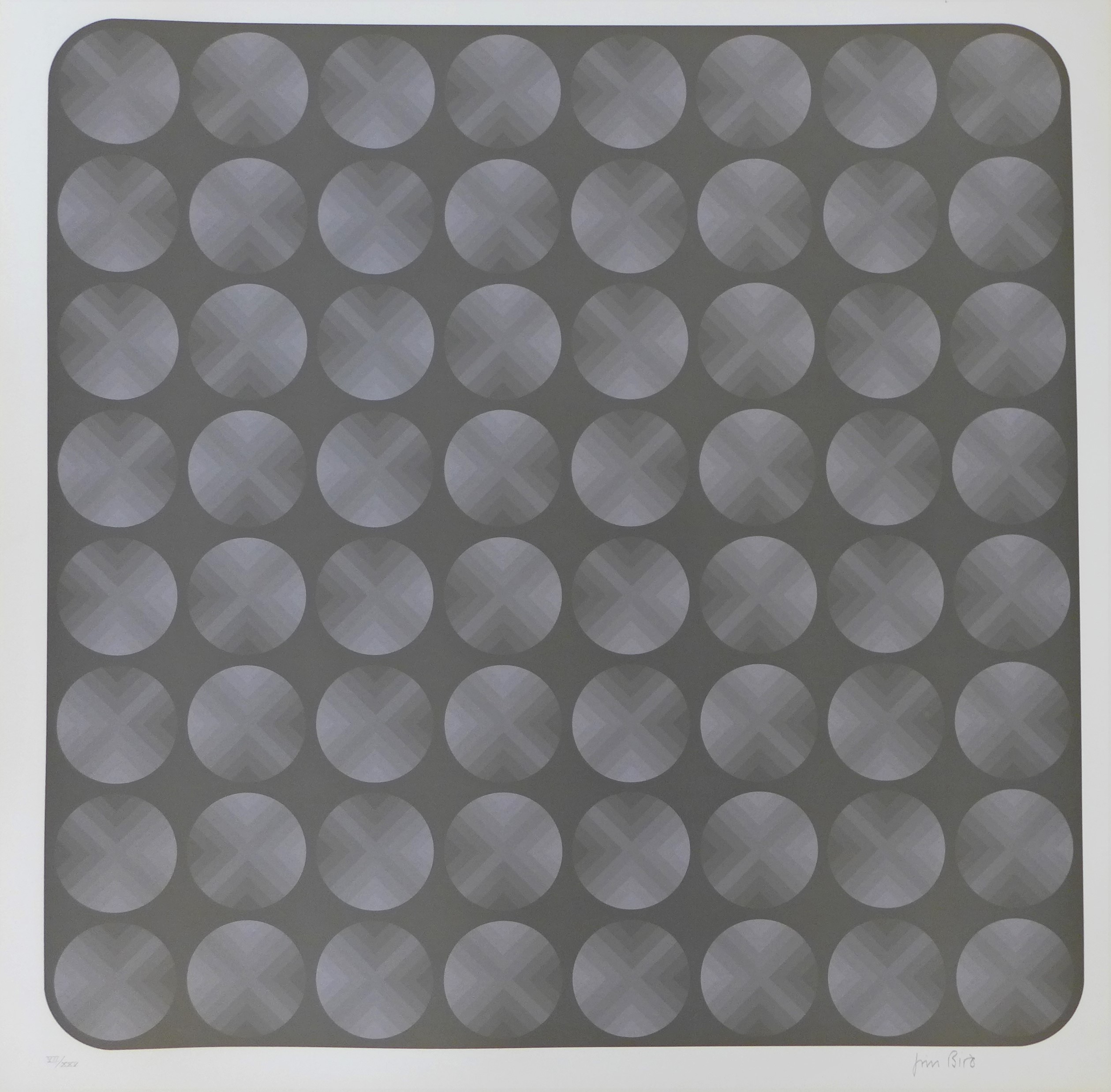 Jim Bird, Tribute to Vasarely 4 Jim Bird, Tribute to Vasarely 4