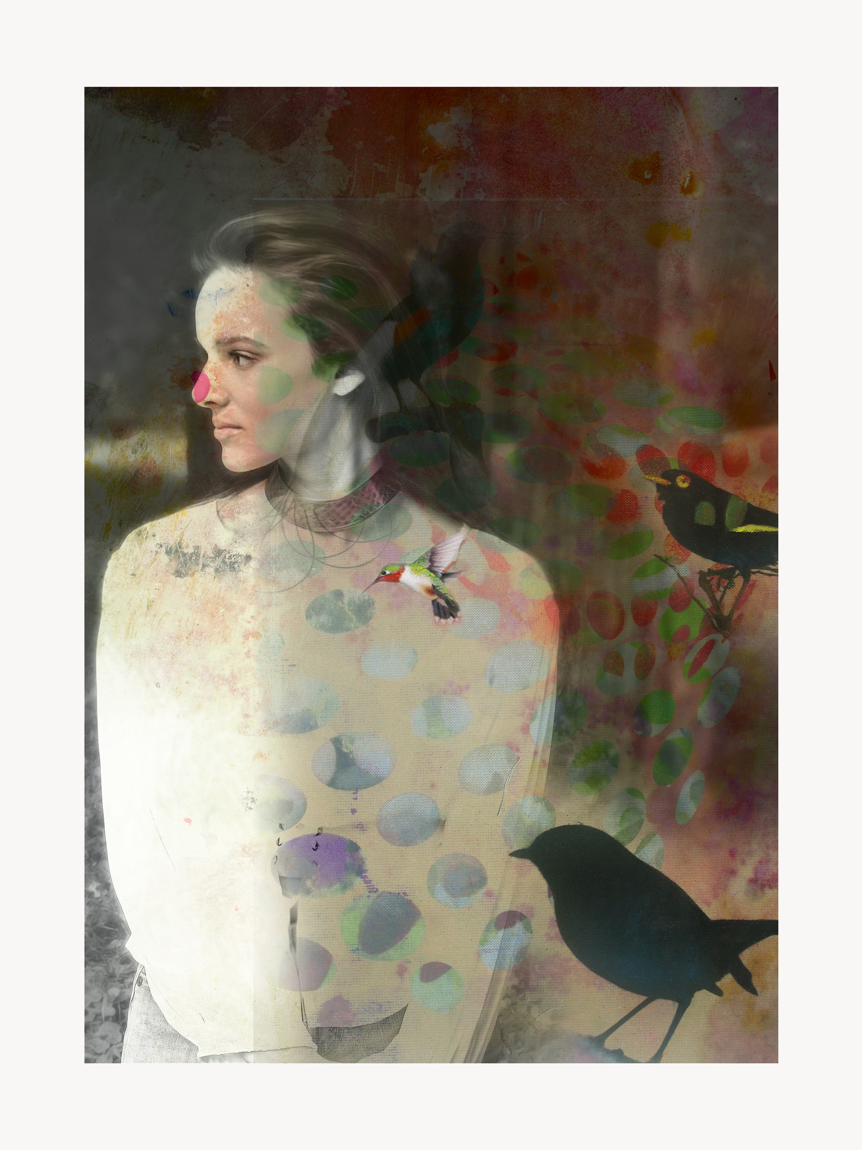 Francisco Nicolás, Woman of the birds II Francisco Nicolás, Woman of the birds II