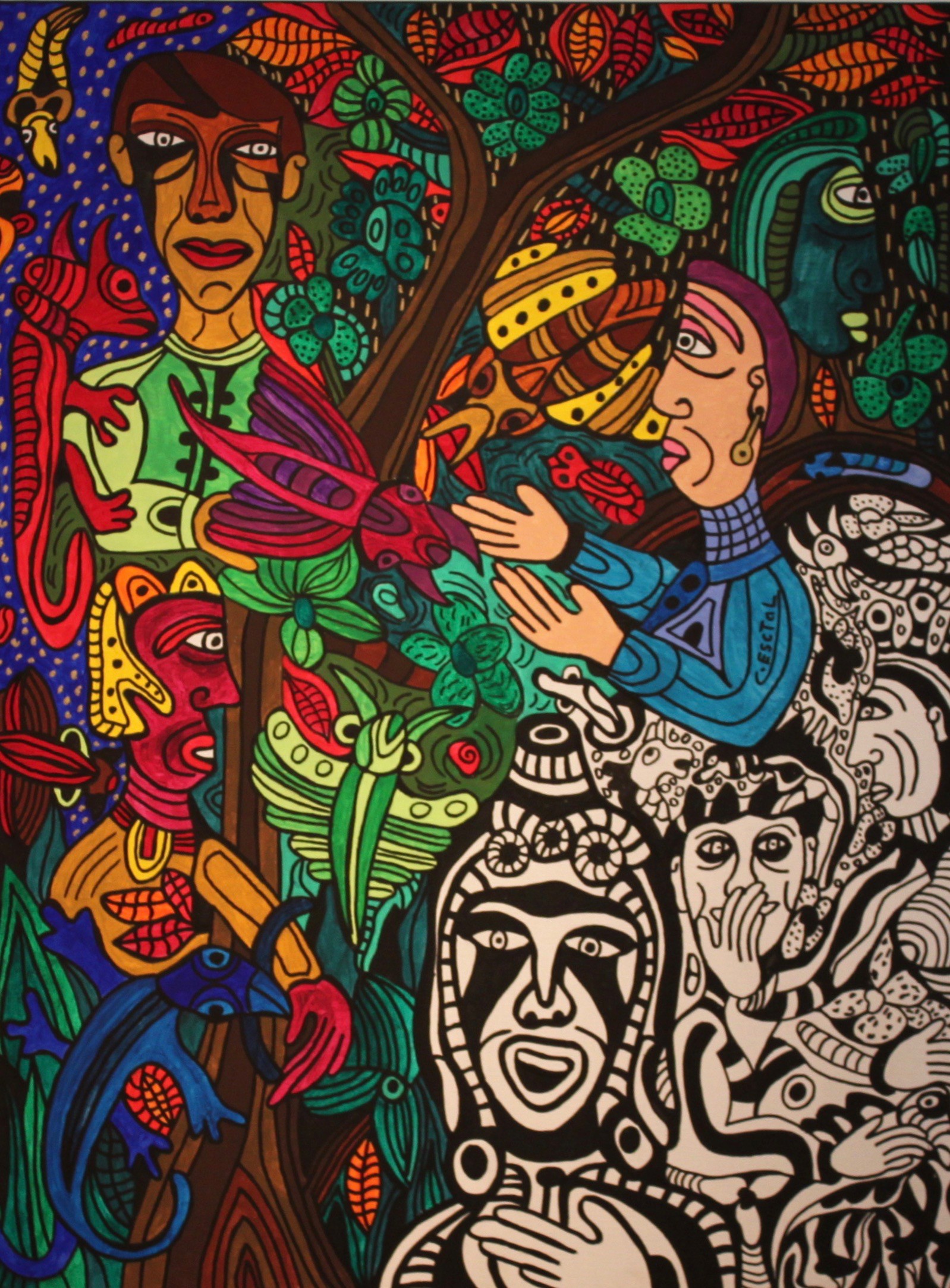 Christian Esctal, Les jeux de mon enfance, les maitres de la nuit Christian Esctal, Les jeux de mon enfance, les maitres de la nuit