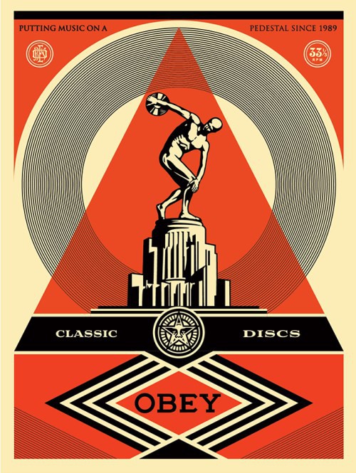 Shepard Fairey (Obey), Pedestal Shepard Fairey (Obey), Pedestal