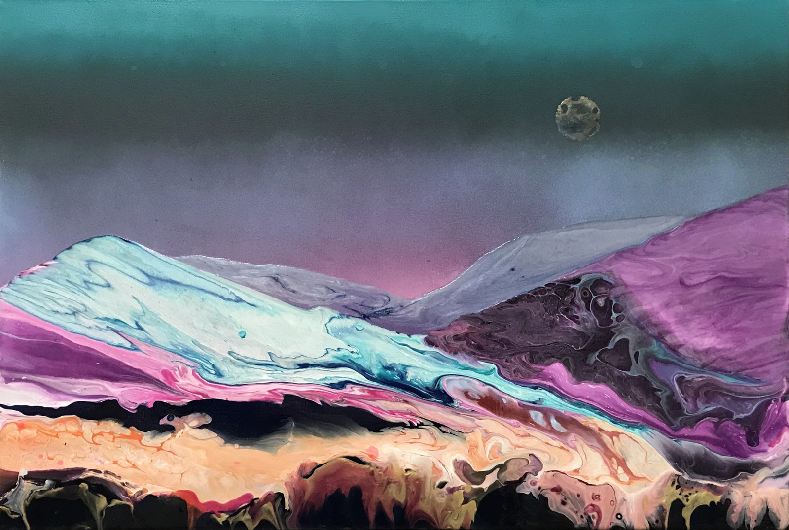 Laura Fishman, Moon Over Mountain Laura Fishman, Moon Over Mountain