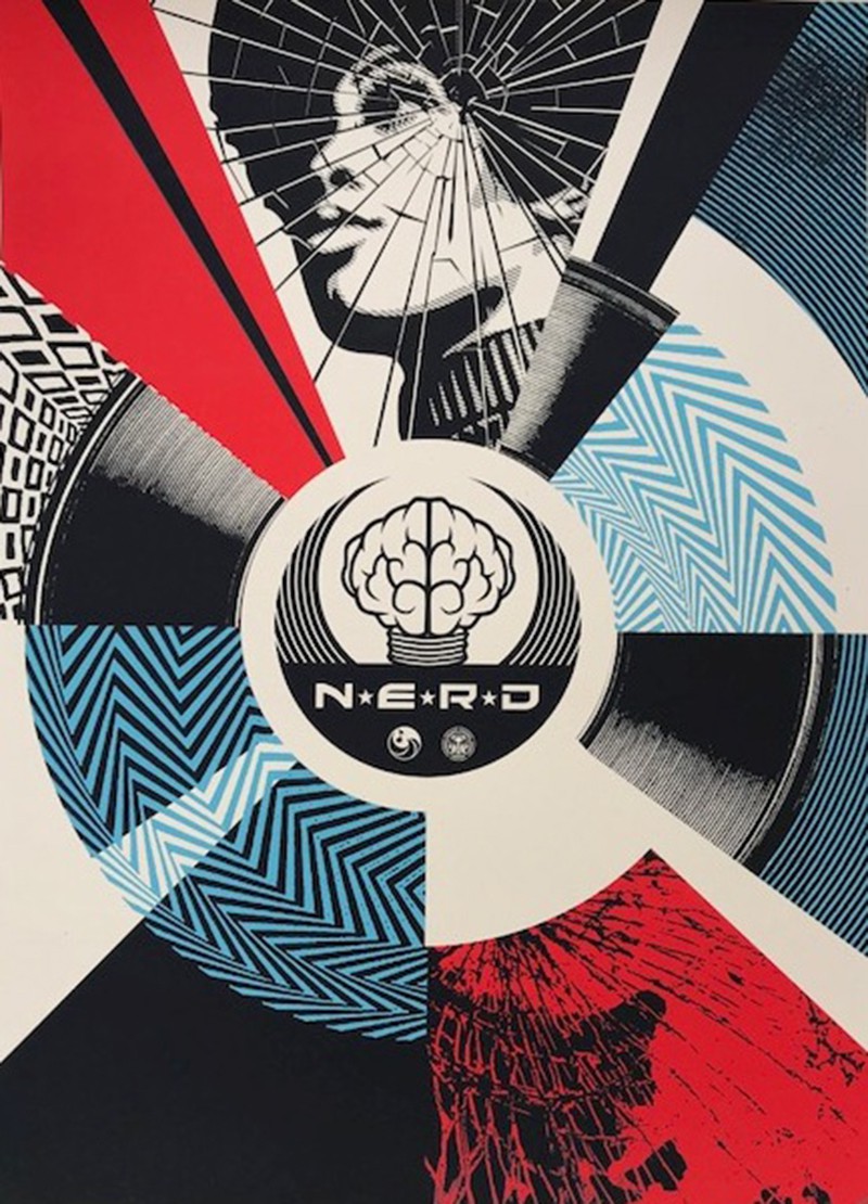 Shepard Fairey (Obey), N.E.R.D Shepard Fairey (Obey), N.E.R.D