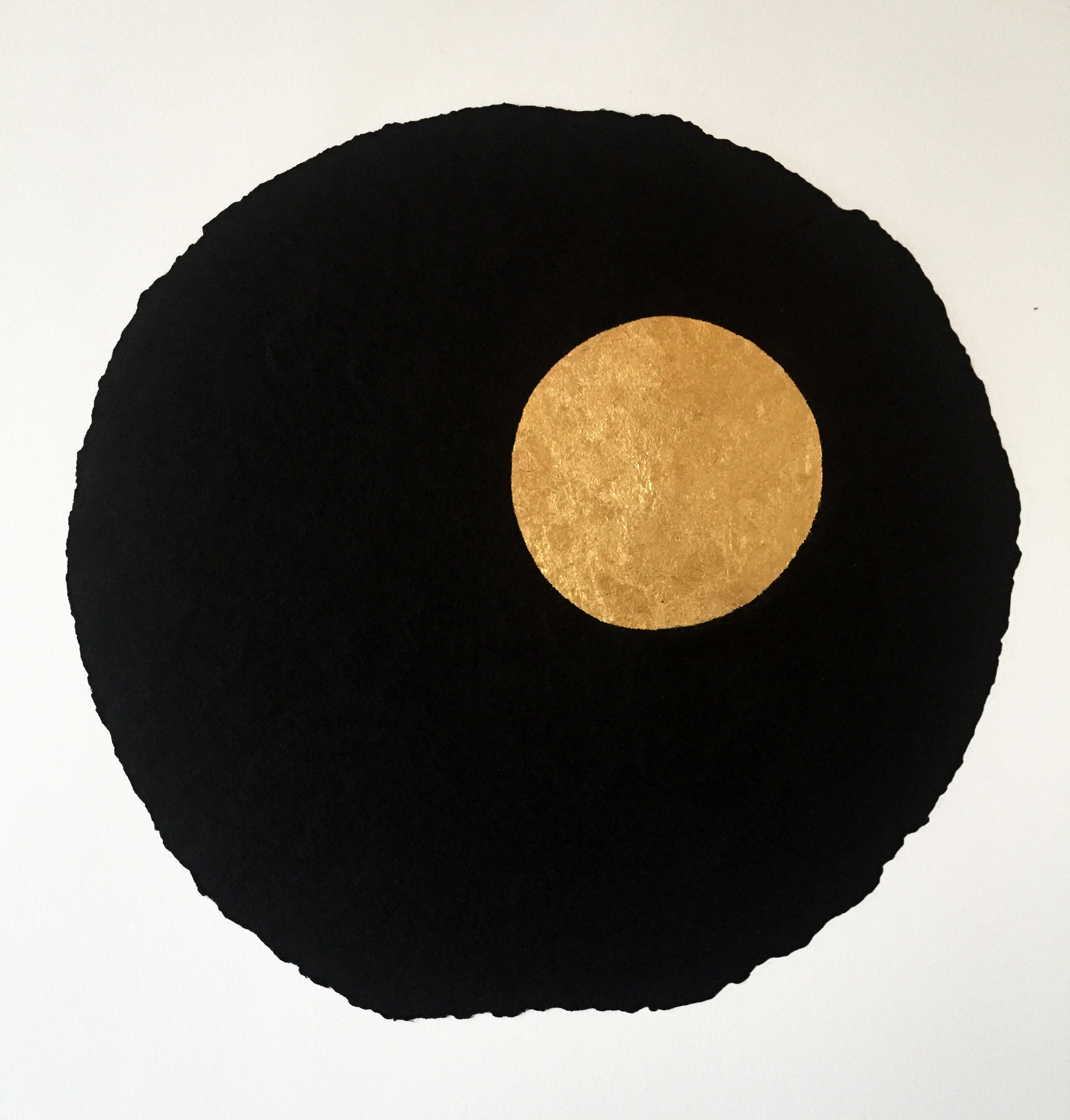 Edith Baudrand, Rond et or carborundum I Edith Baudrand, Rond et or carborundum I