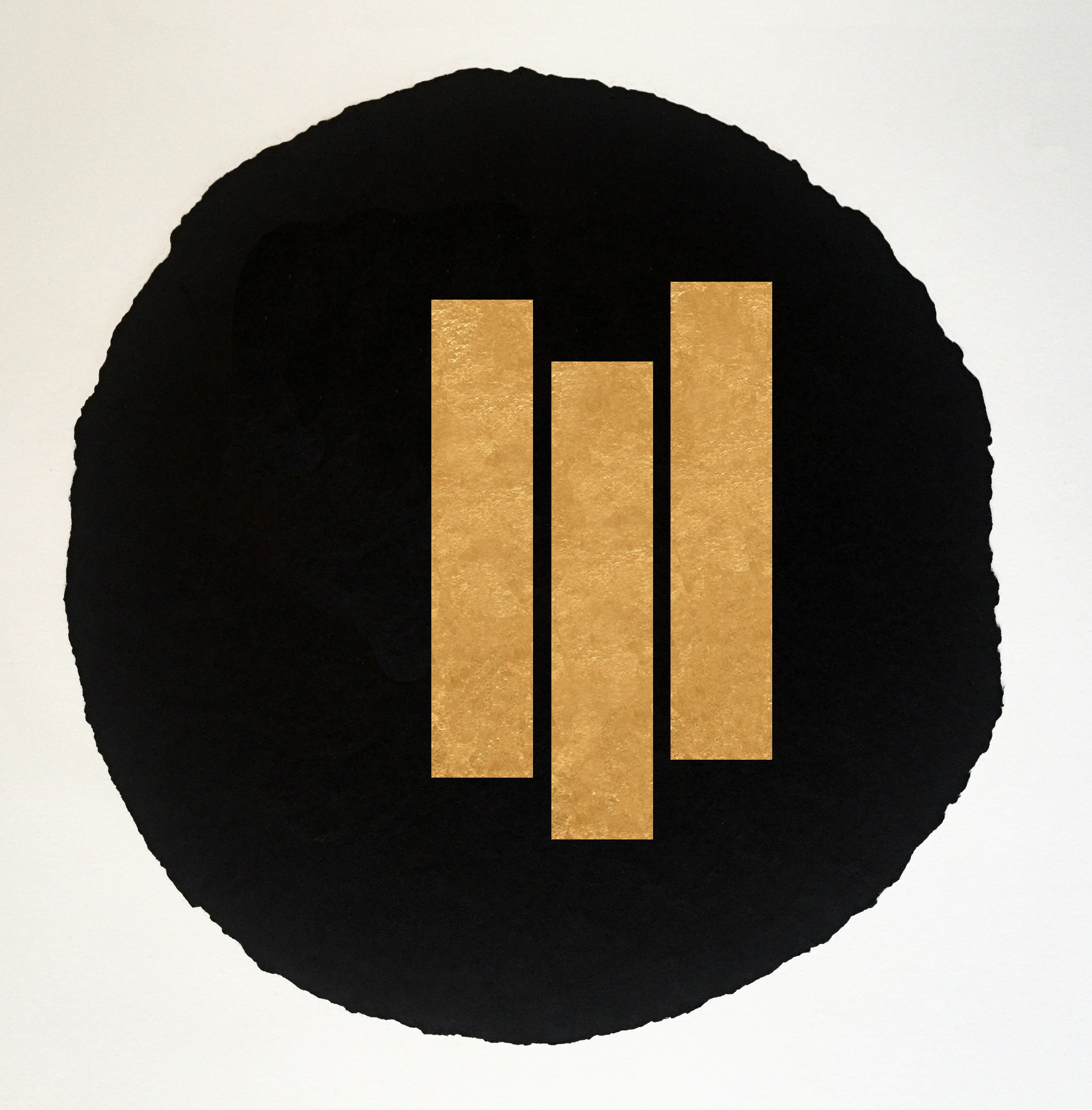 Edith Baudrand, Rond et or Carborundum 2 - II Edith Baudrand, Rond et or Carborundum 2 - II