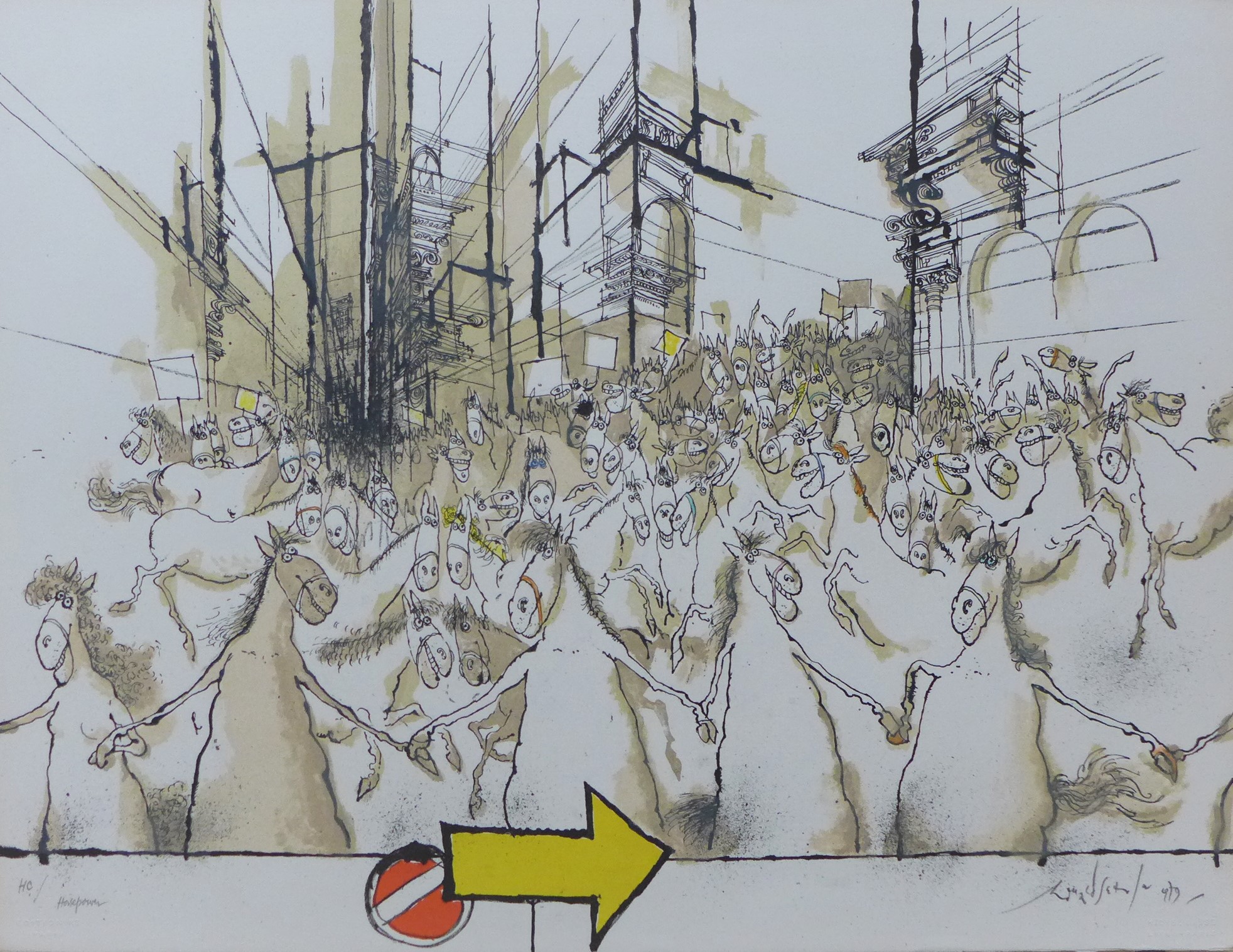 Ronald Searle, Horsepower Ronald Searle, Horsepower