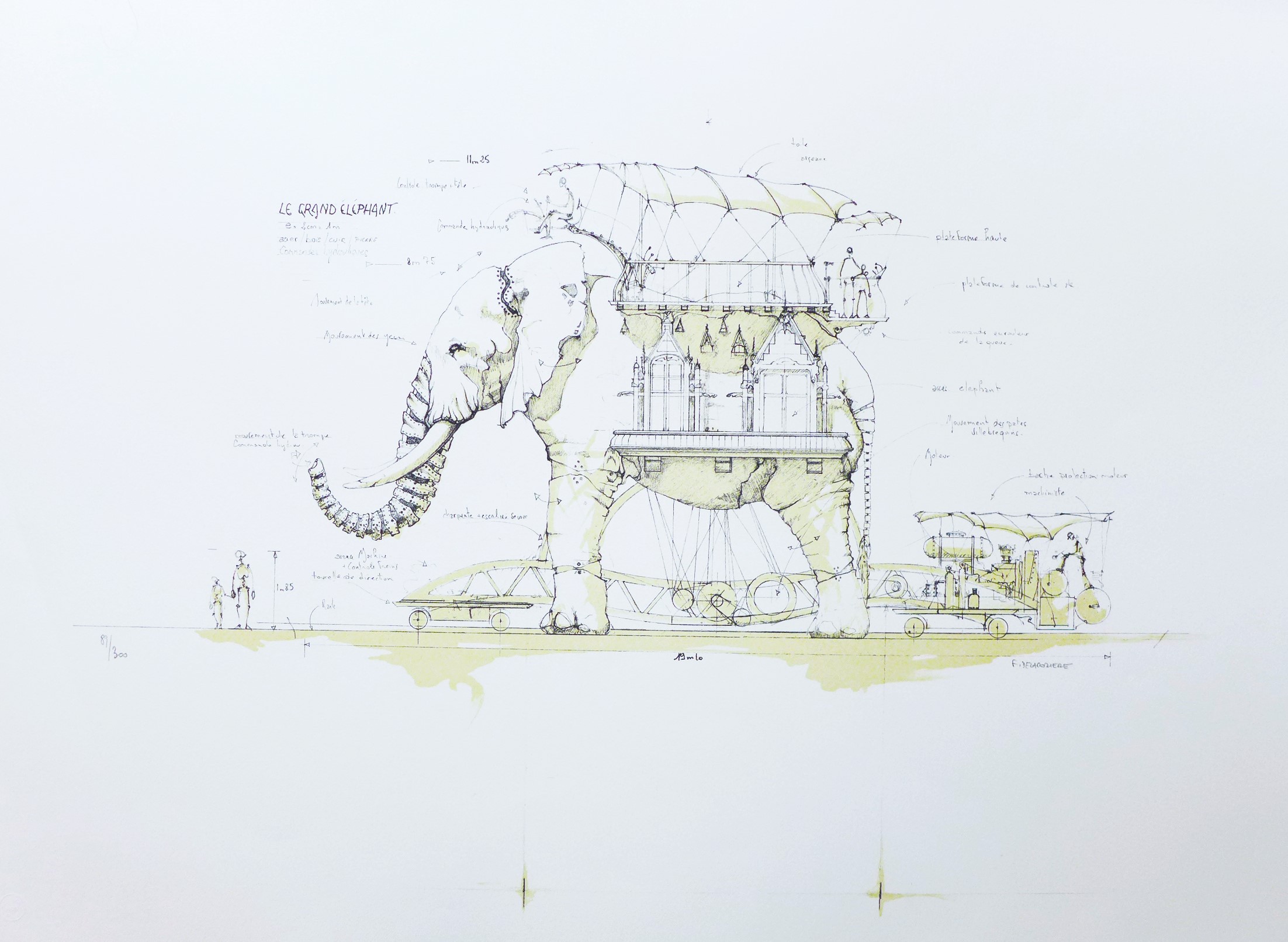 François Delarozière, L'éléphant François Delarozière, L'éléphant