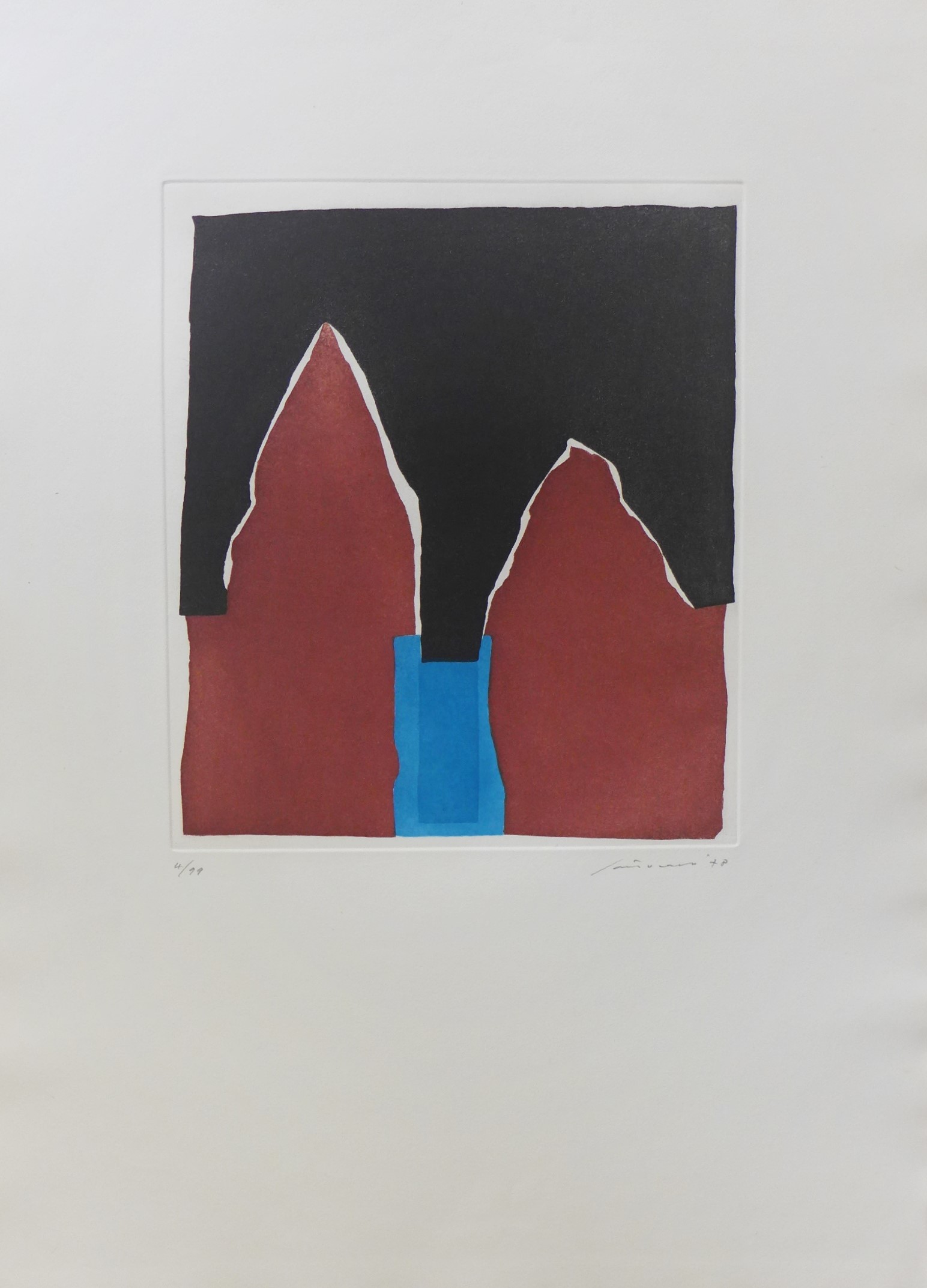 Giuseppe Santomaso, Sans titre 3 Giuseppe Santomaso, Sans titre 3