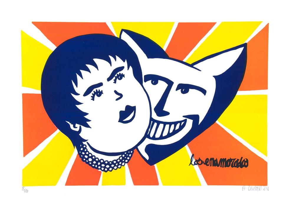 Hervé Di Rosa, Los enamorados Hervé Di Rosa, Los enamorados