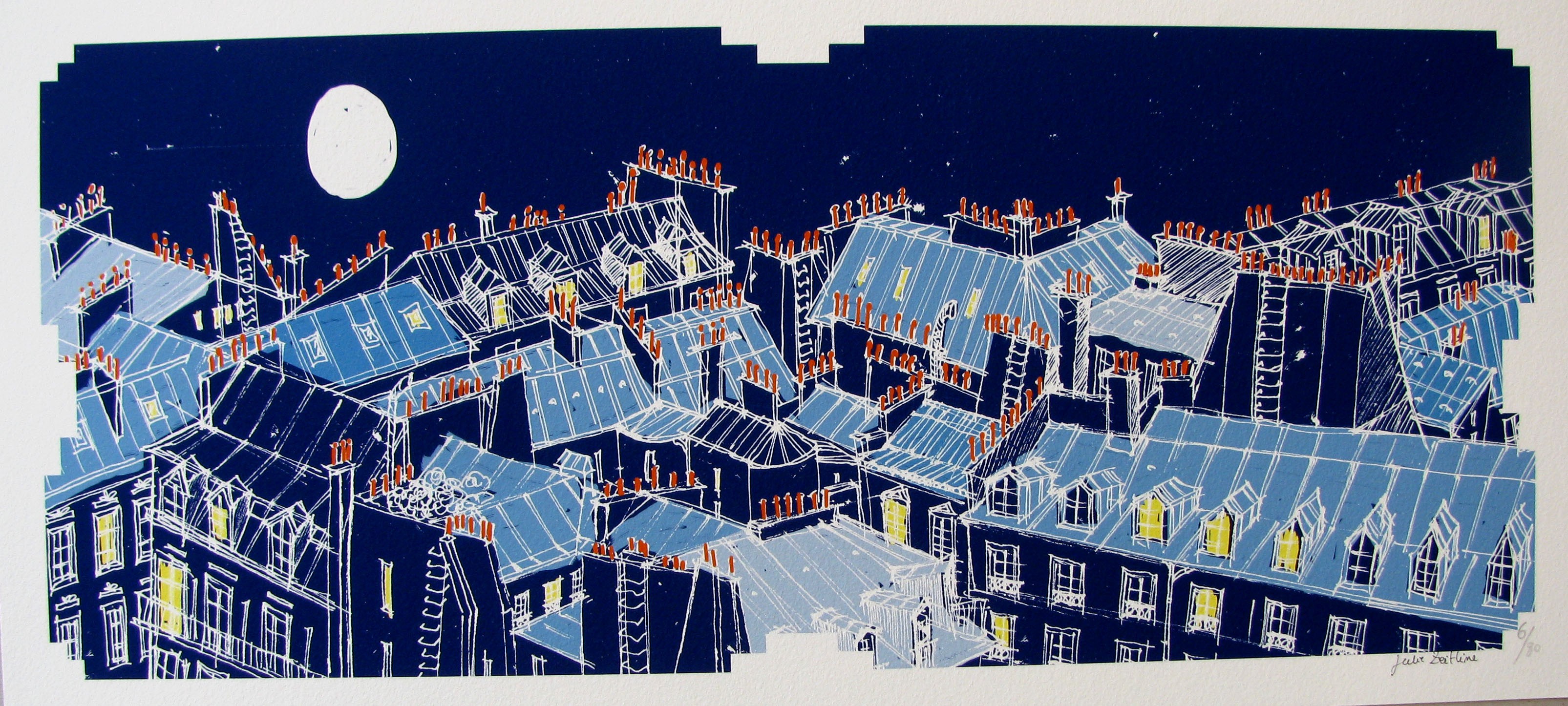 Julie Zeitline, Les Toits de Paris Julie Zeitline, Les Toits de Paris