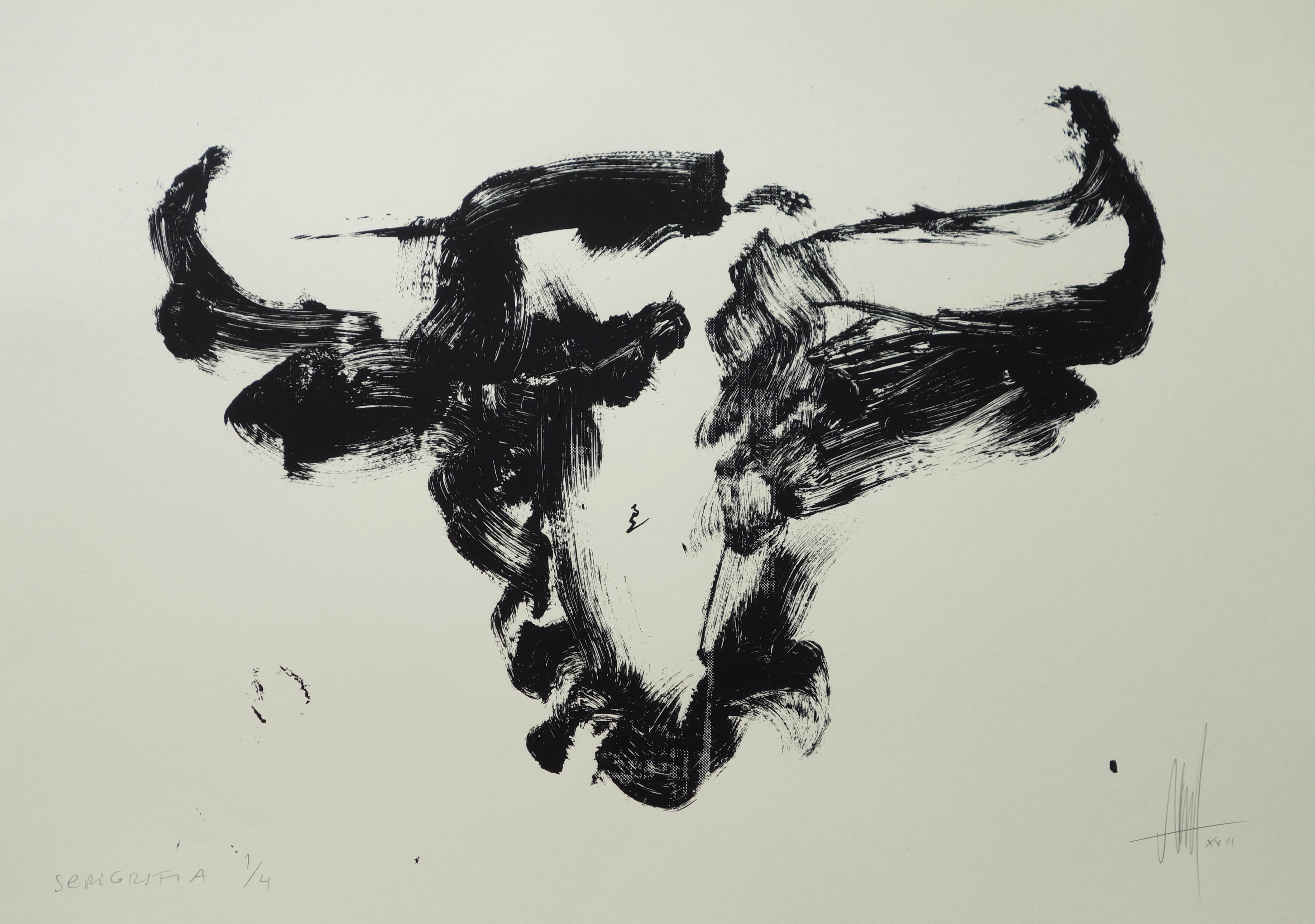Marc Prat, Toro I screenprint 2018 Marc Prat, Toro I screenprint 2018