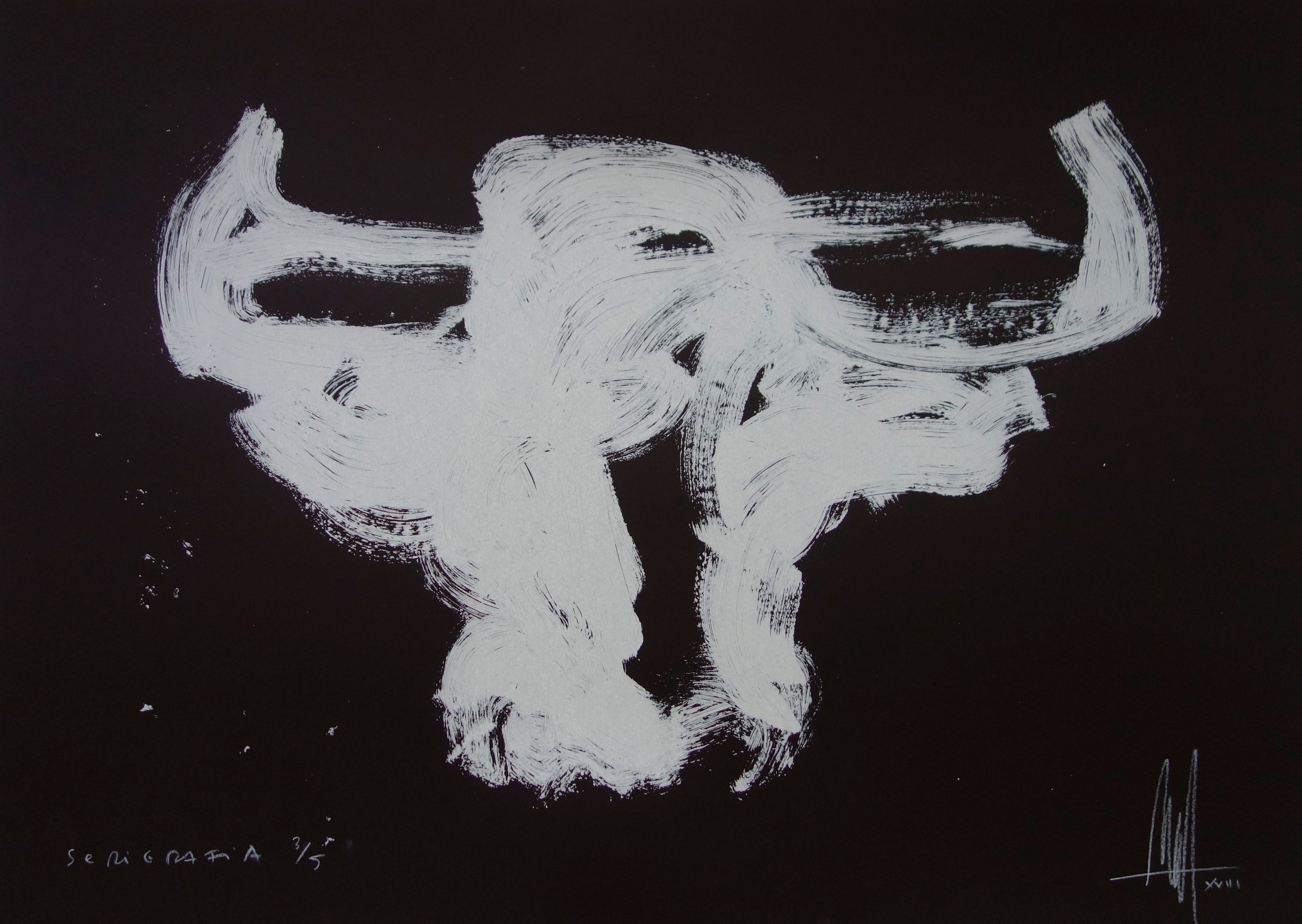 Marc Prat, Toro II screenprint Marc Prat, Toro II screenprint