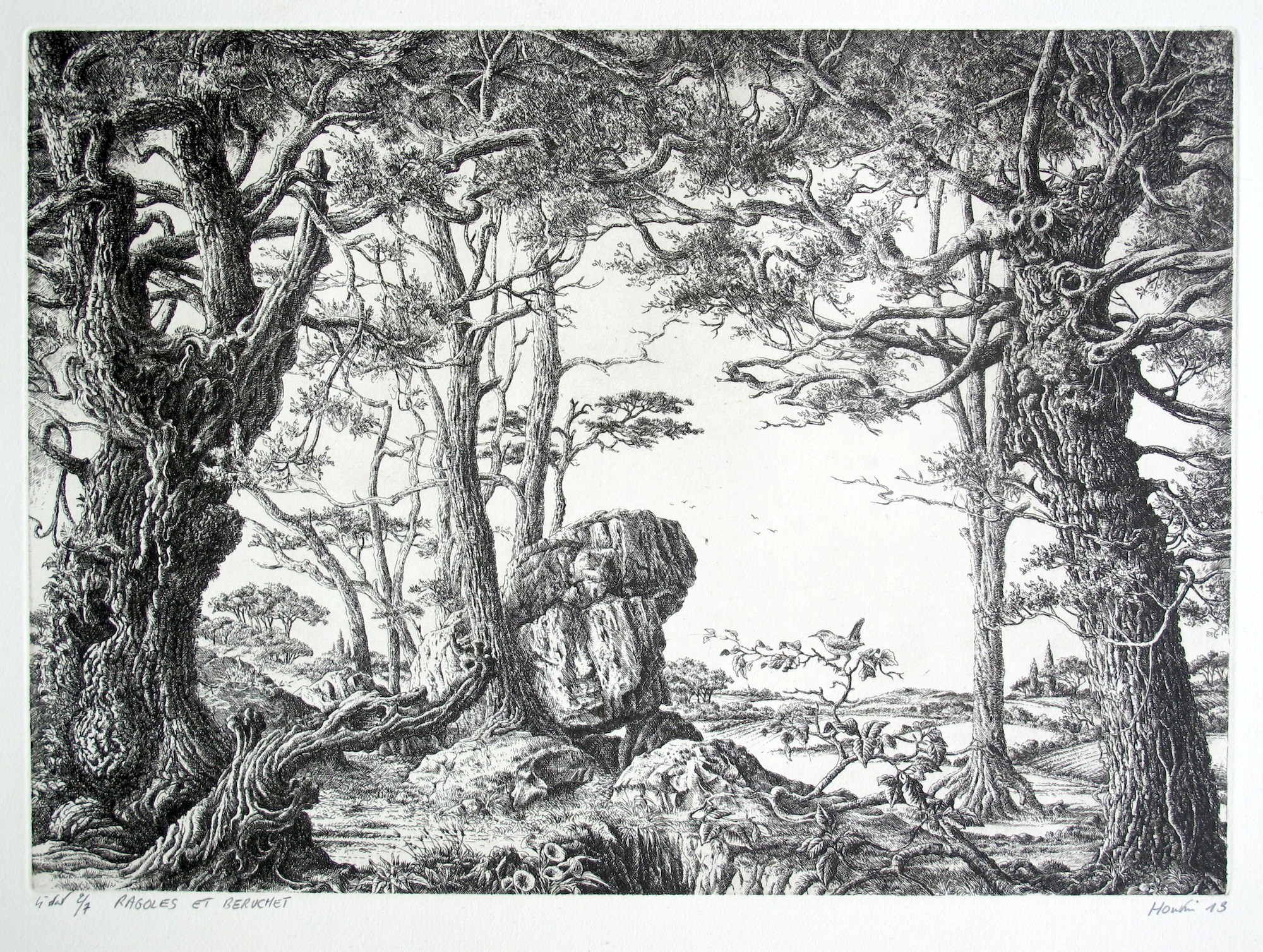 François Houtin, Ragolles et béruchet François Houtin, Ragolles et béruchet